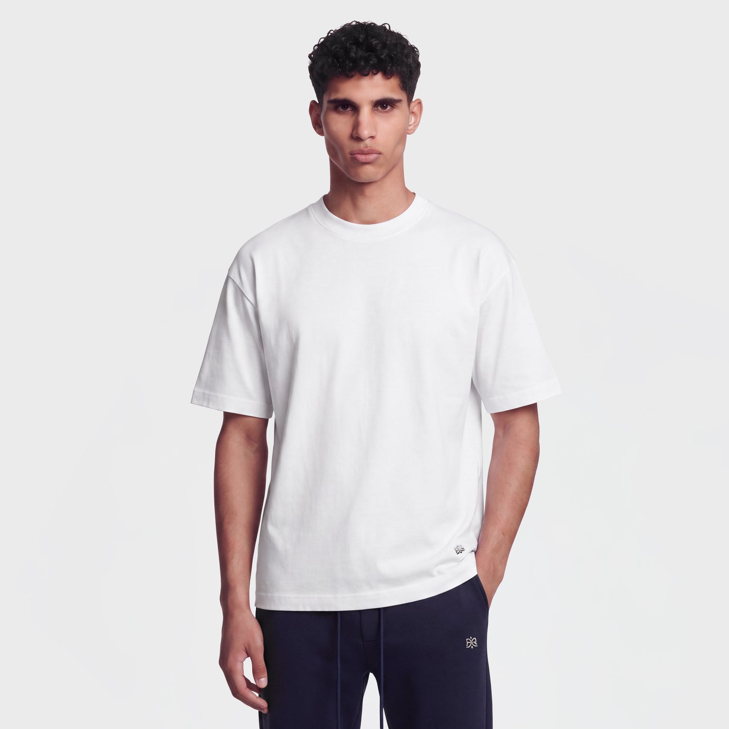 Mercerized 1008 White T-Shirt