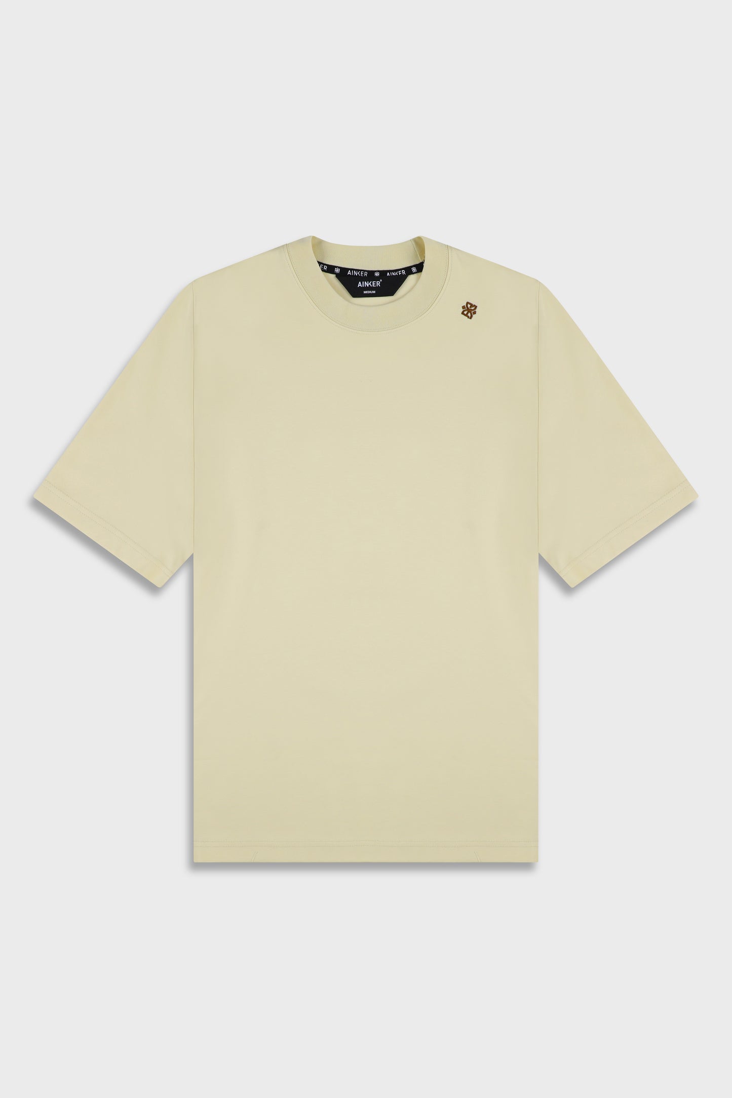 Mercerized 743 Beige T-Shirt