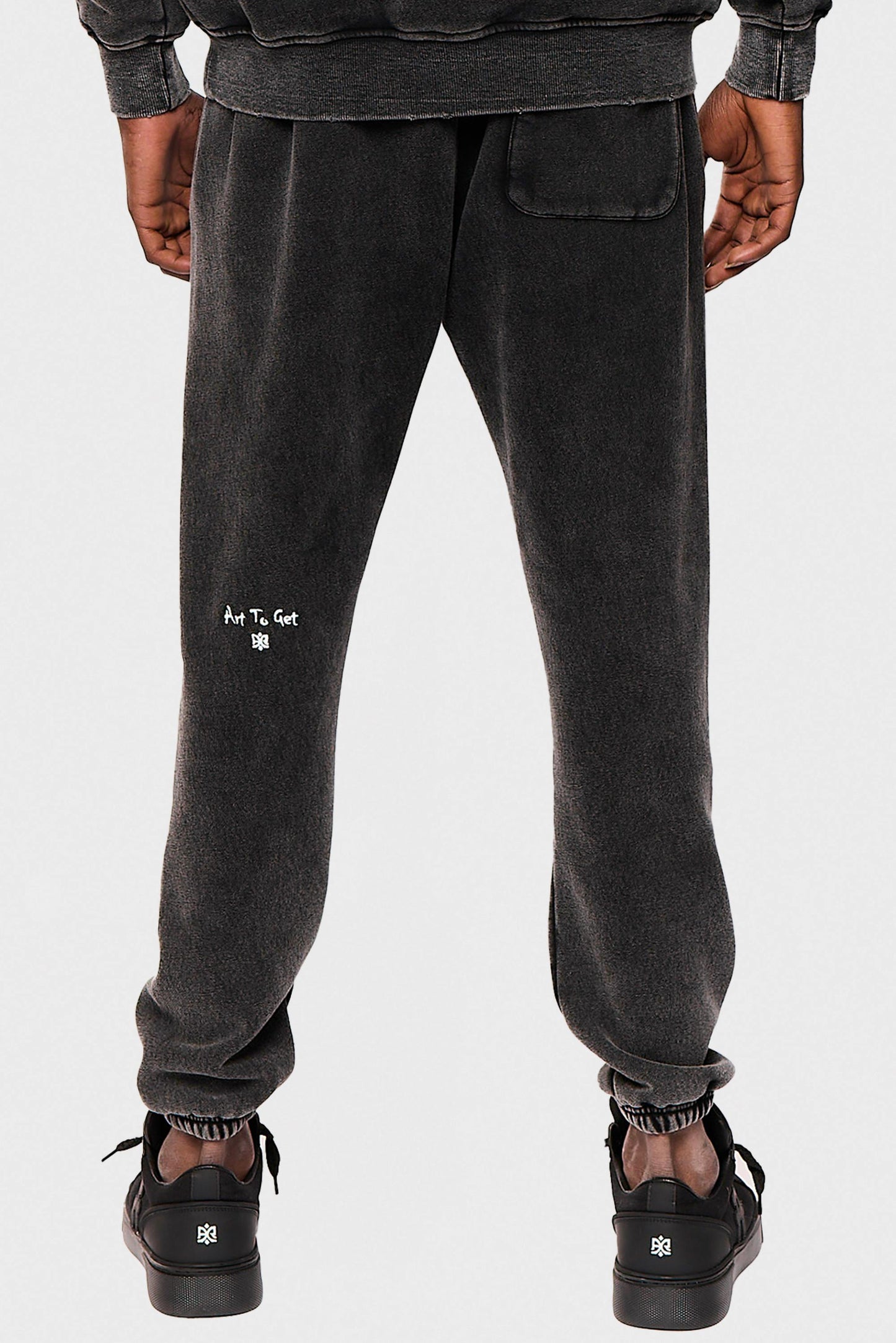 Black Wash 704 Sweatpants