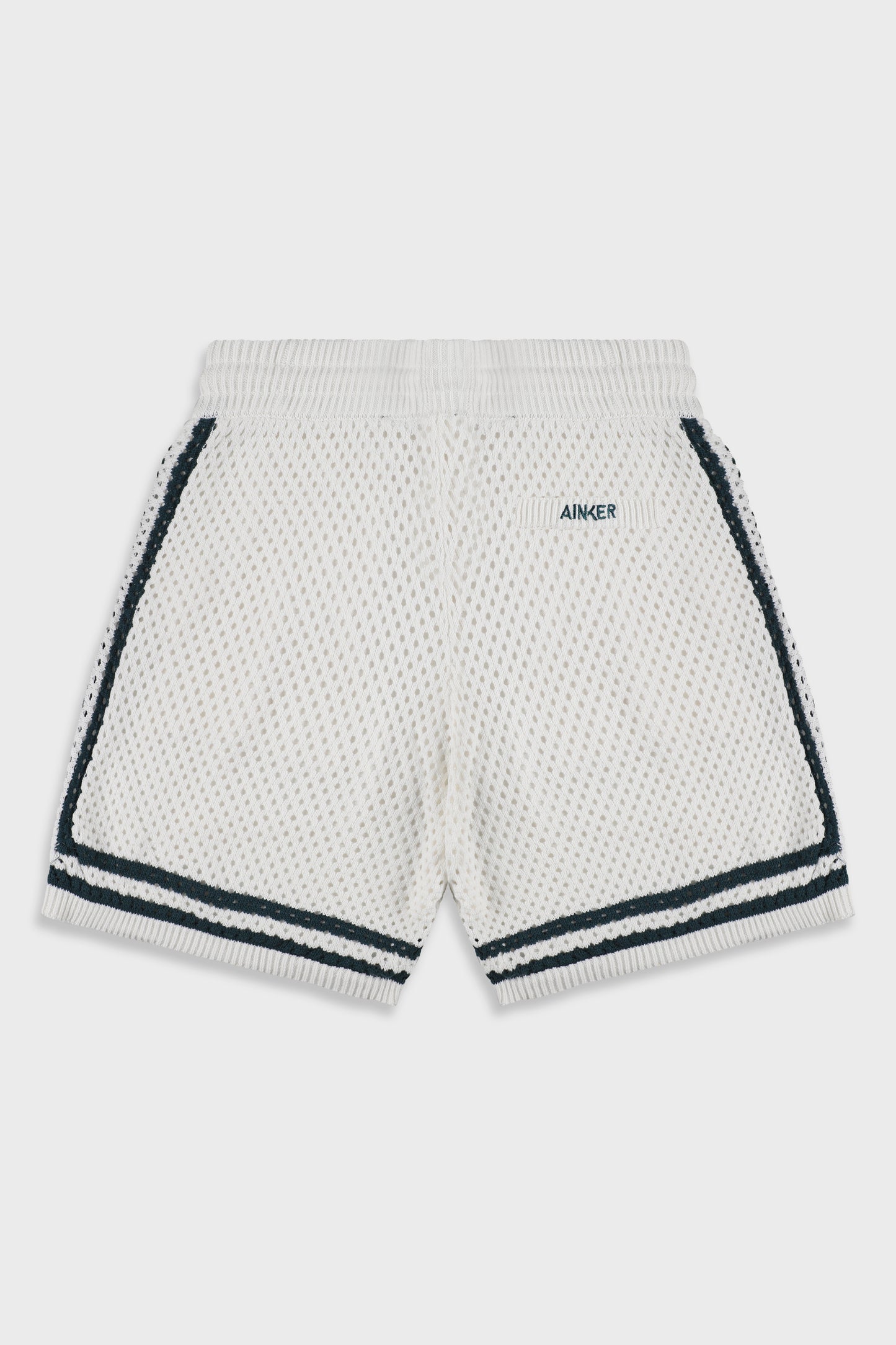 White Mesh 804 Short Pant