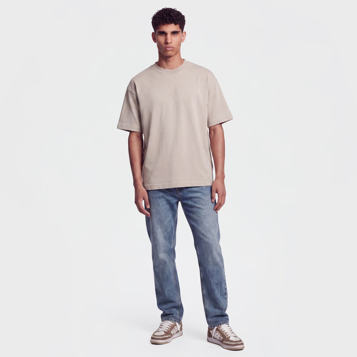 Mercerized 1114 Light Gray T-Shirt