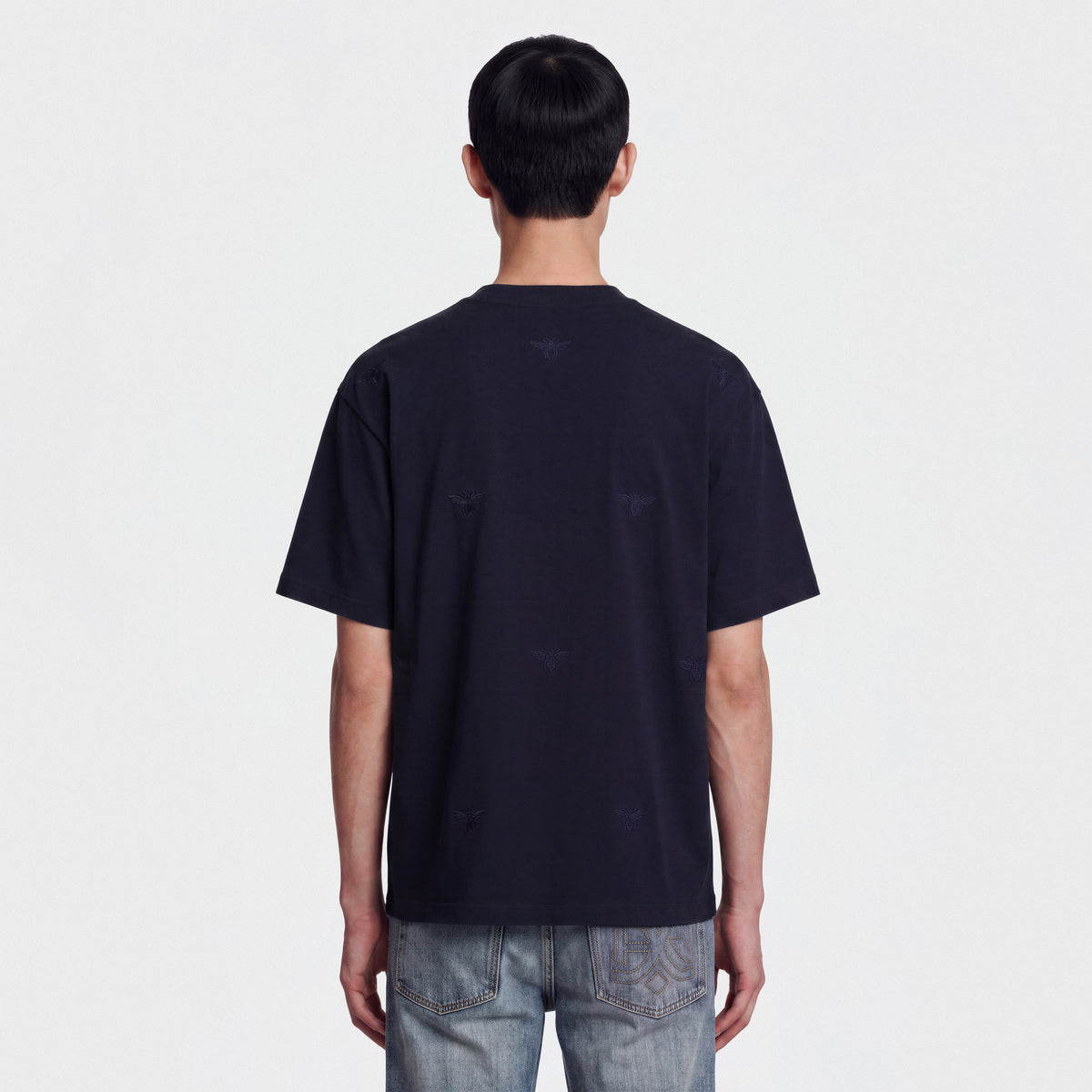 Mercerized 1002 Navy T-Shirt