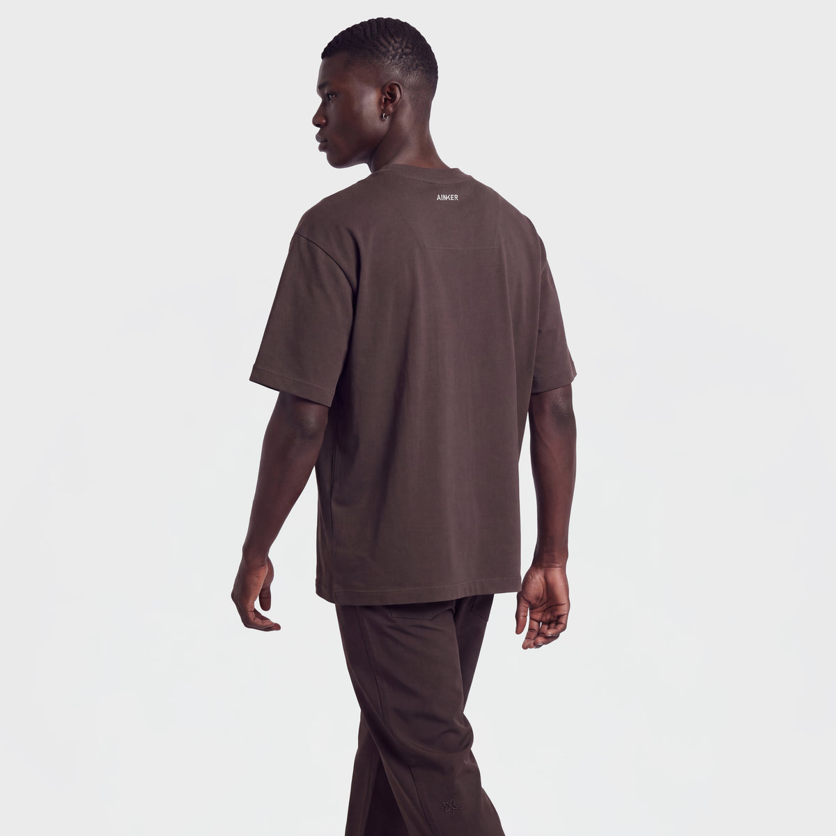 Mercerized 1019 Brown T-Shirt