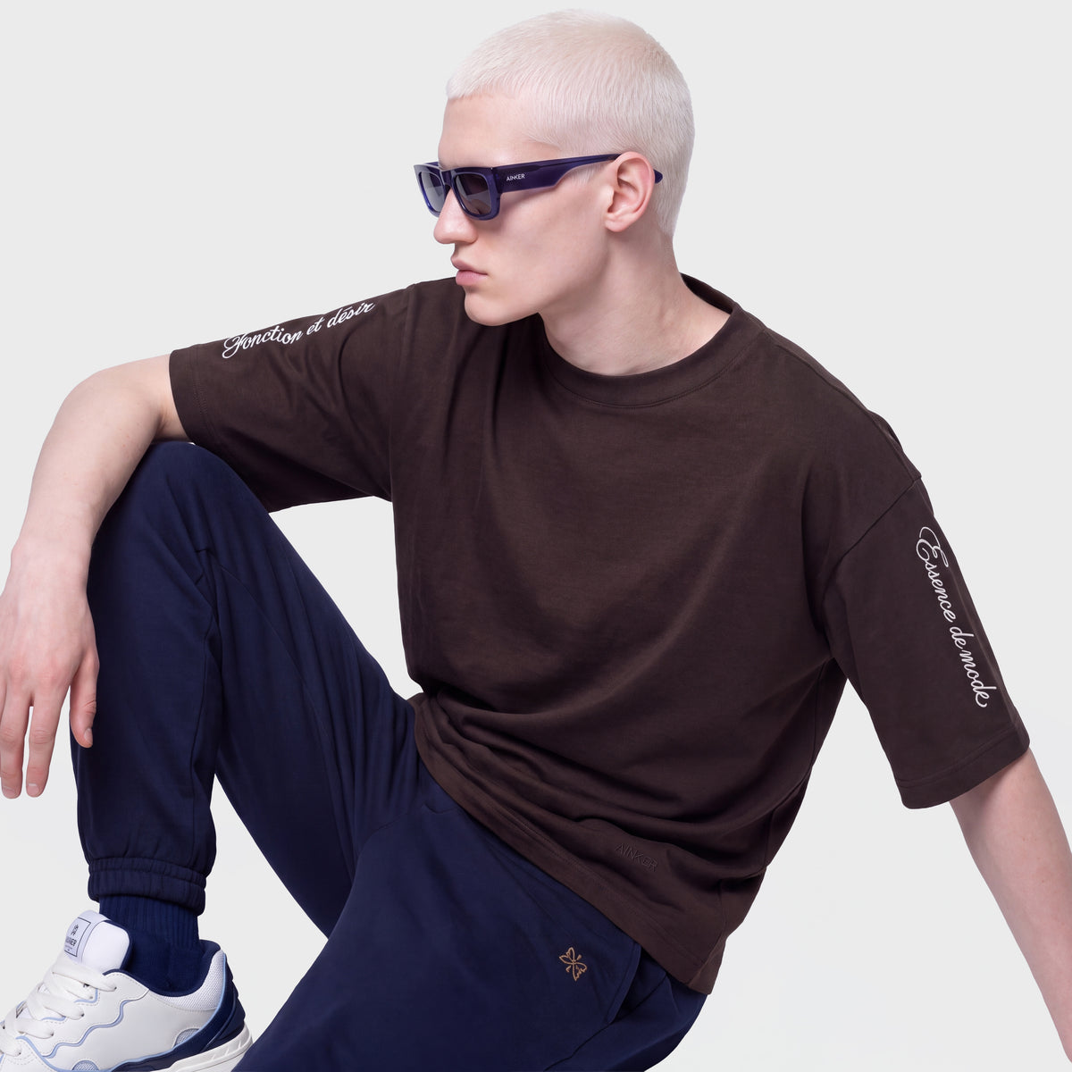 Mercerized 1034 Dark Mocha T-Shirt