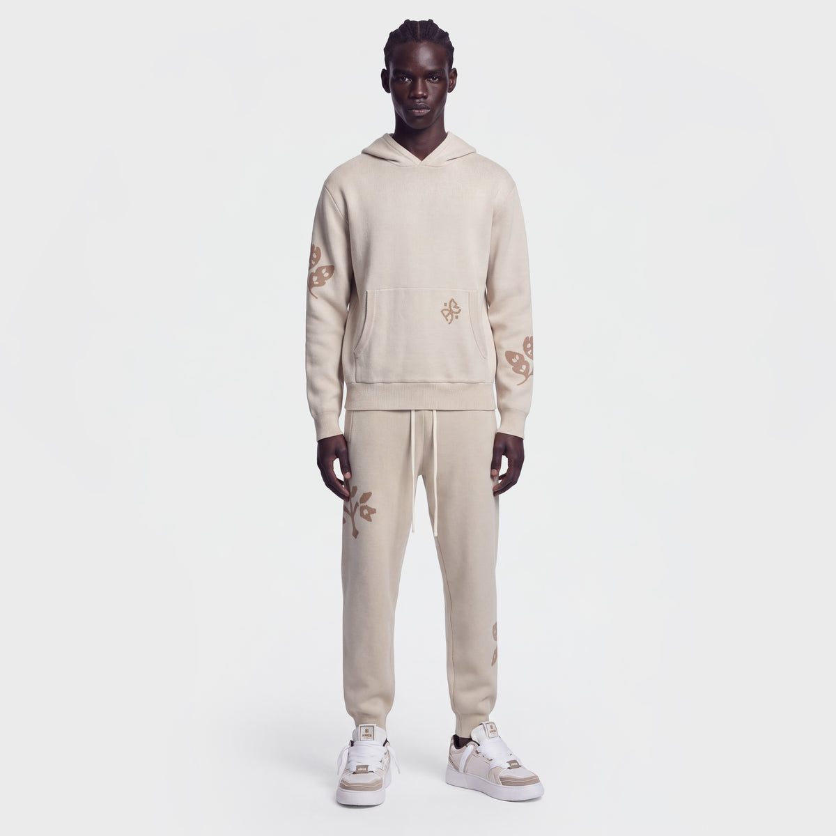 1127 Off White Knit Pant
