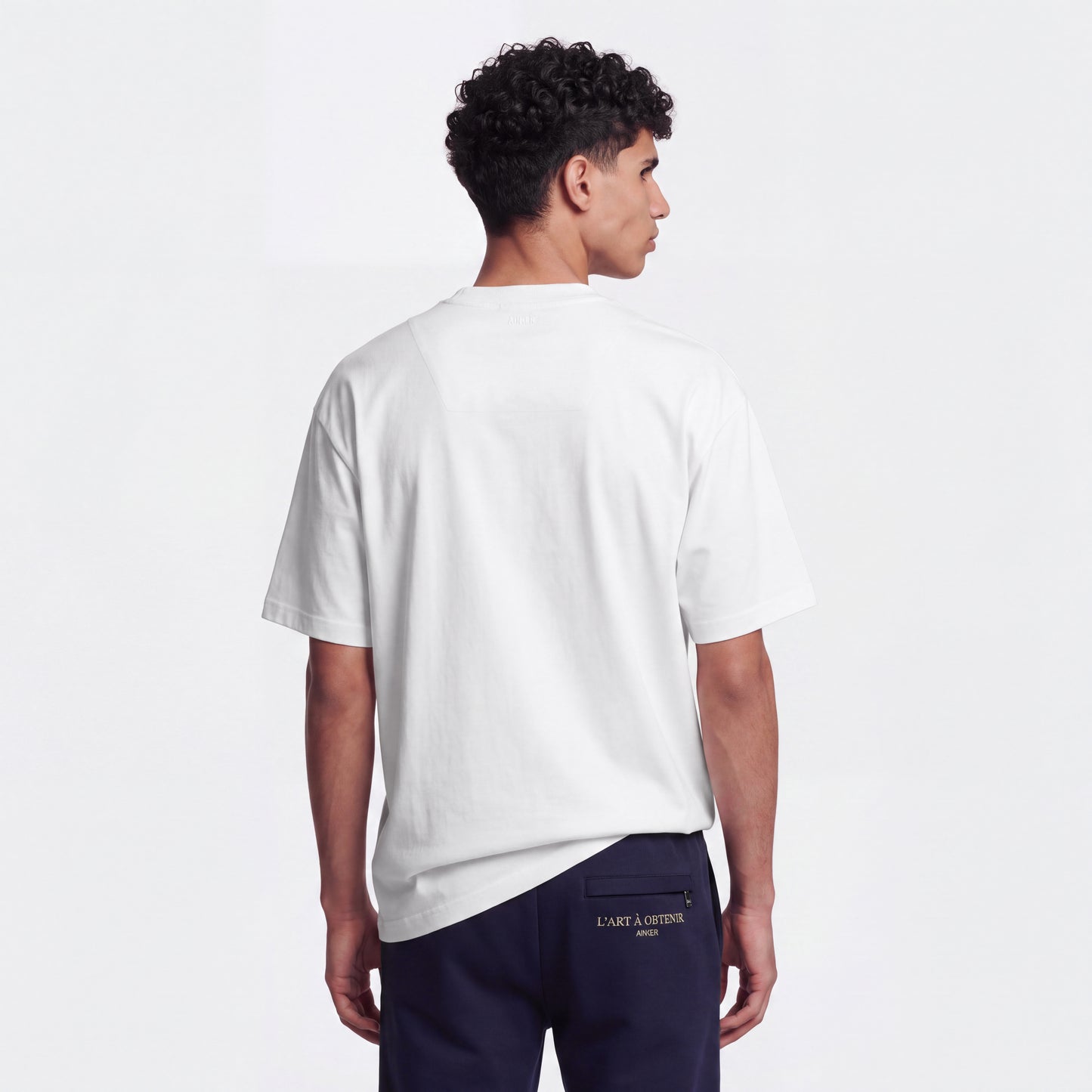 Mercerized 1008 White T-Shirt