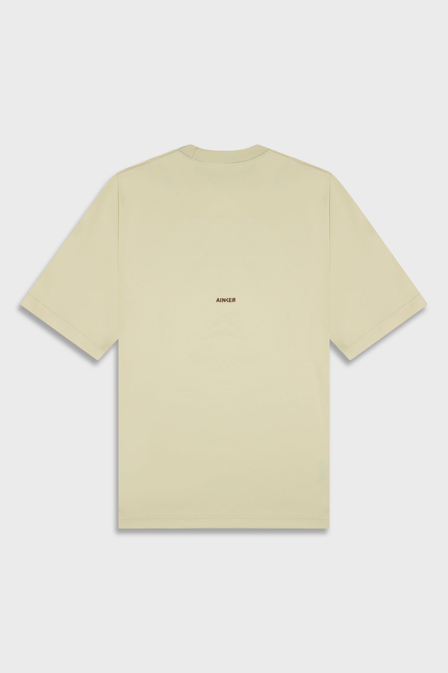 Mercerized 743 Beige T-Shirt