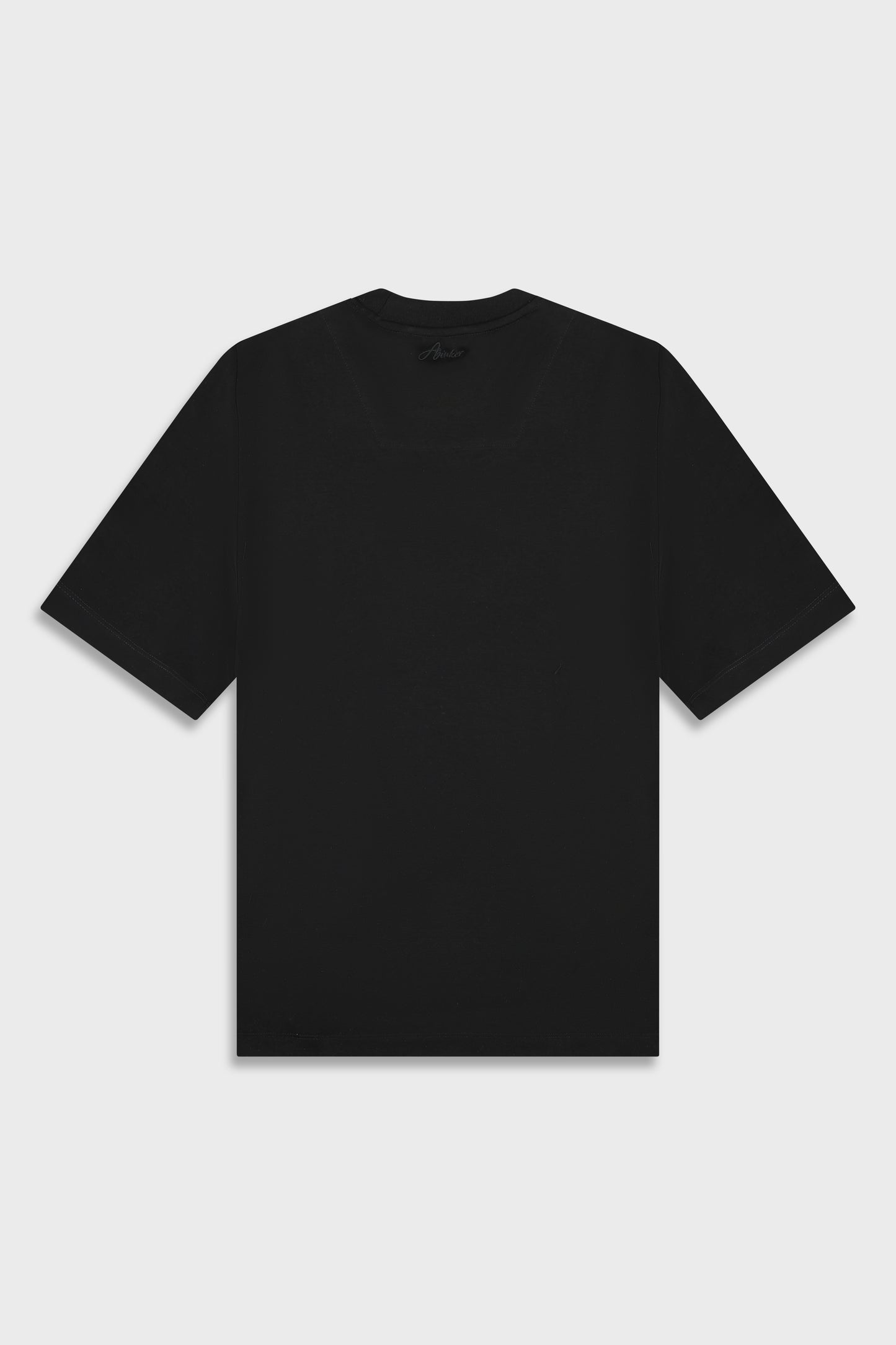 Mercerized 725 Black T-Shirt
