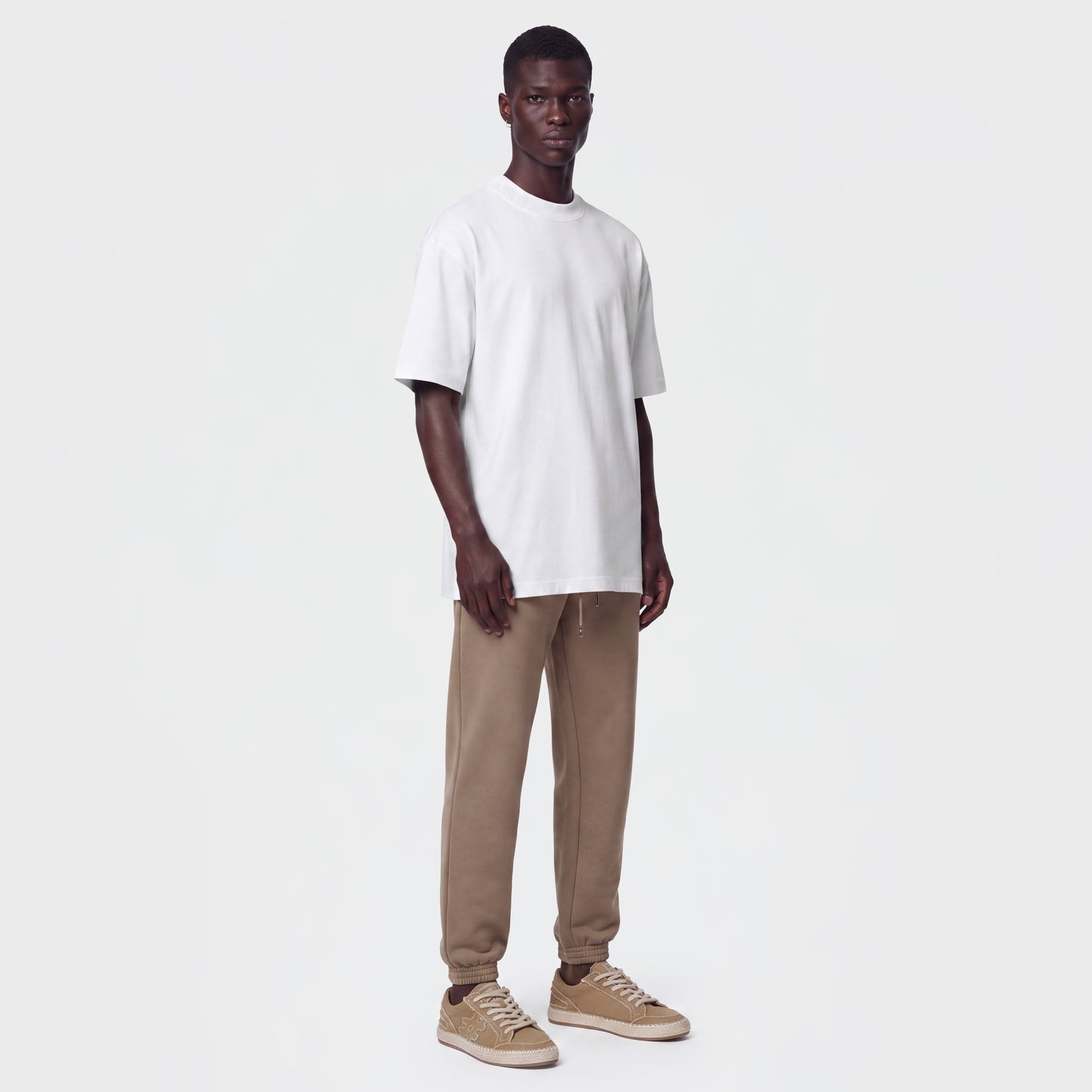Mercerized 1004 White T-Shirt