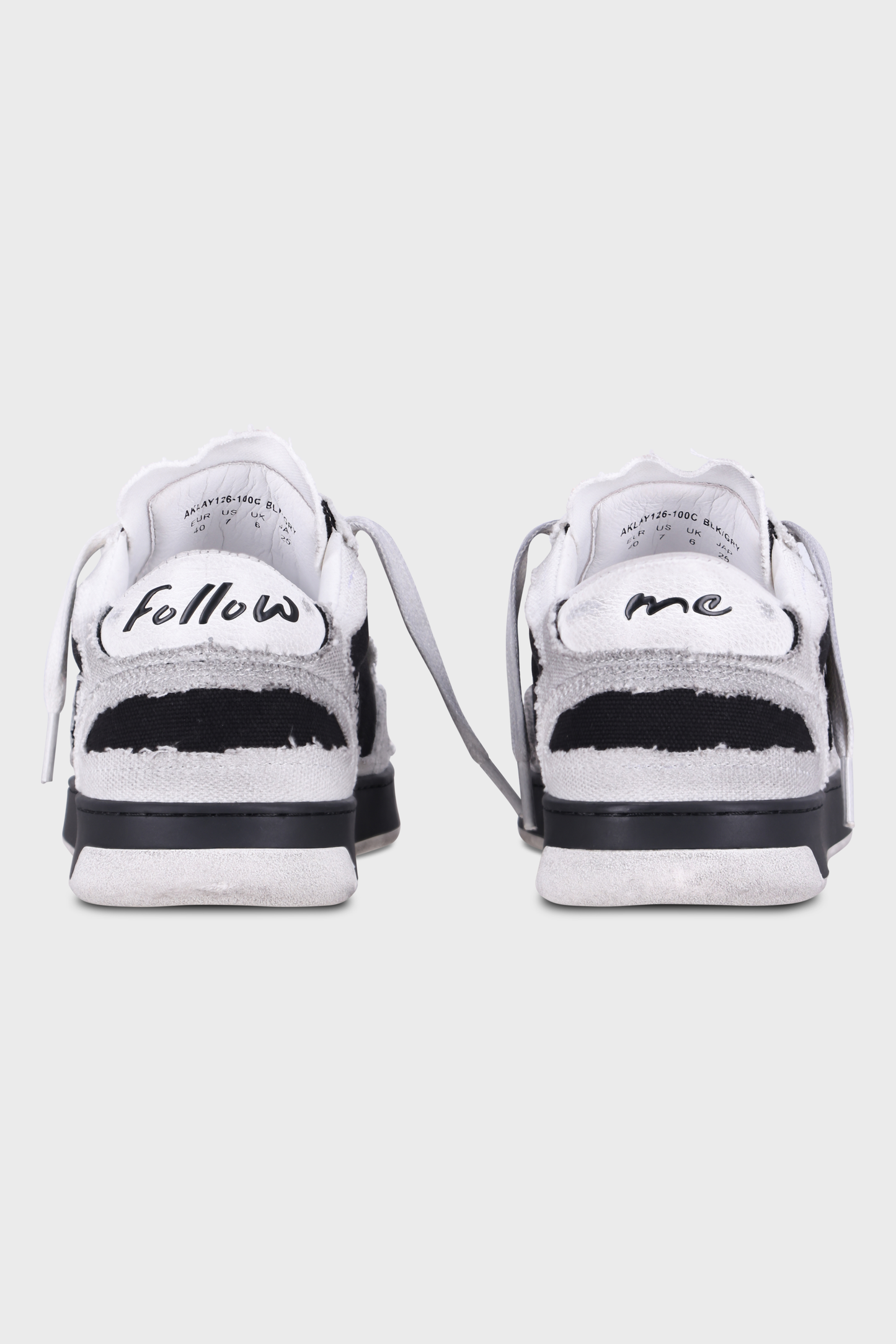 Lay Up Canvas Black/White