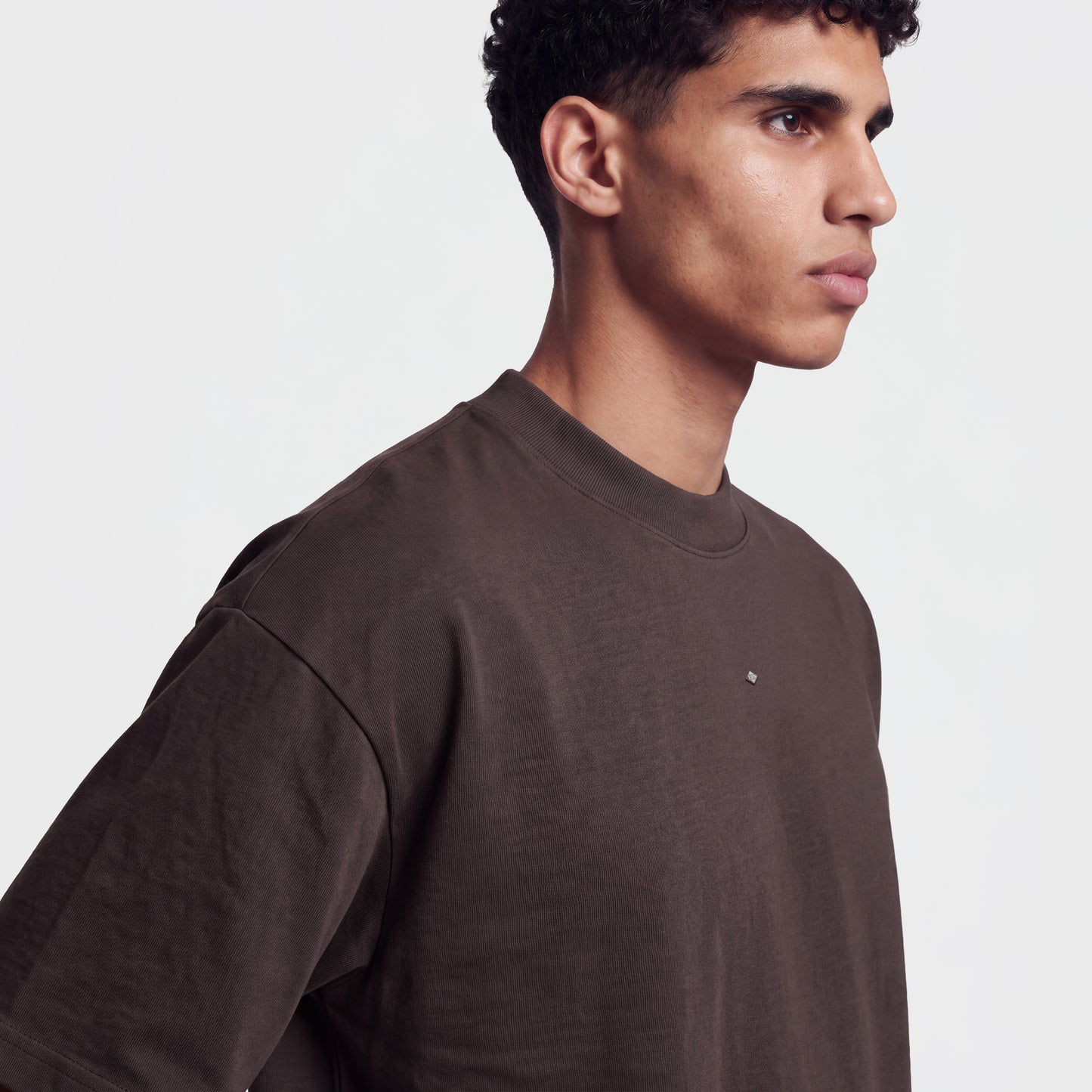 Mercerized 1113 Brown T-Shirt