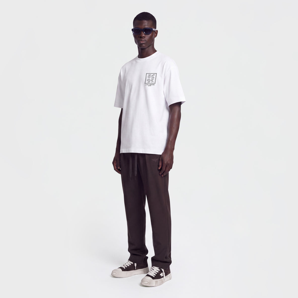 Mercerized 1149 White T-Shirt