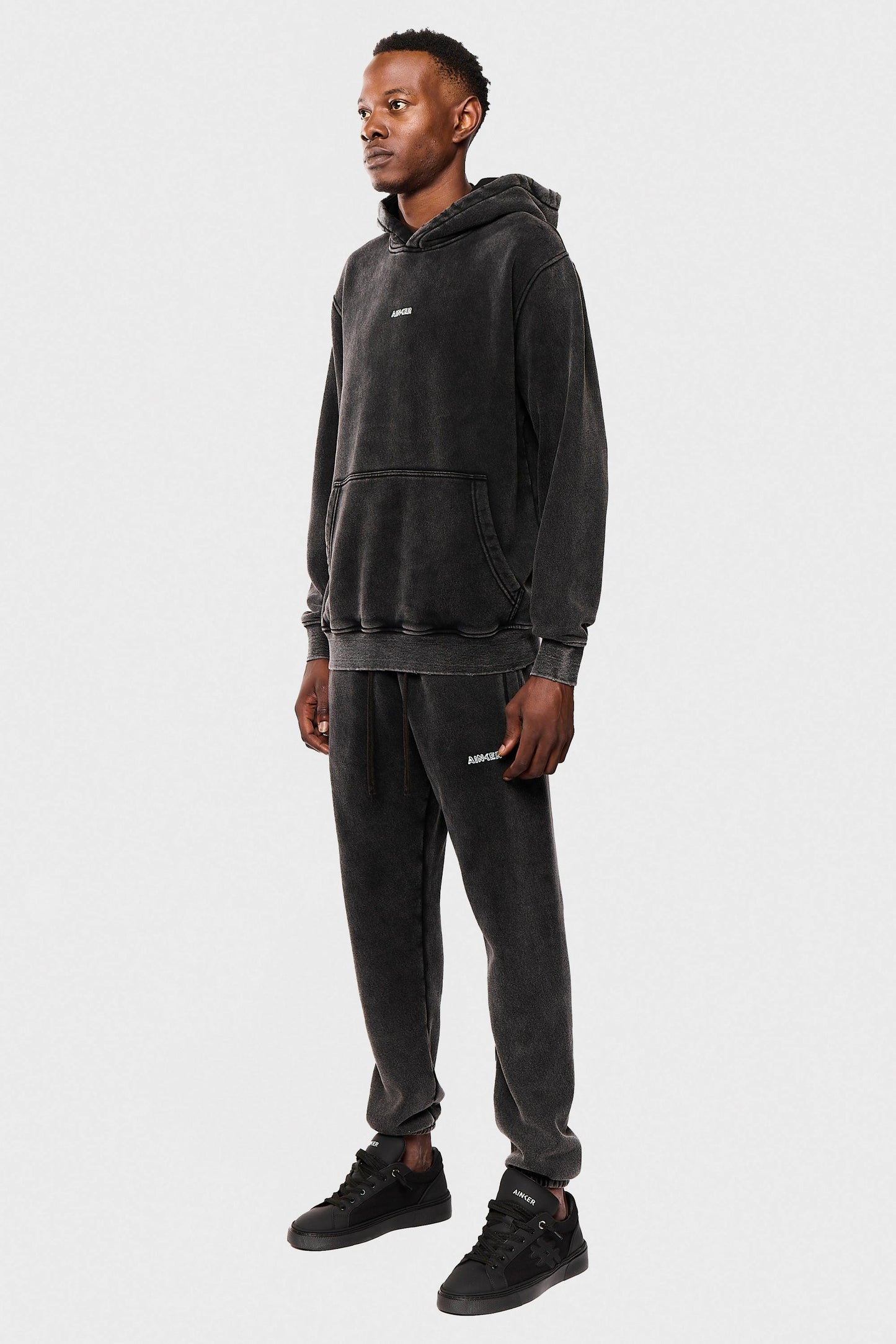 Black Wash 704 Sweatpants
