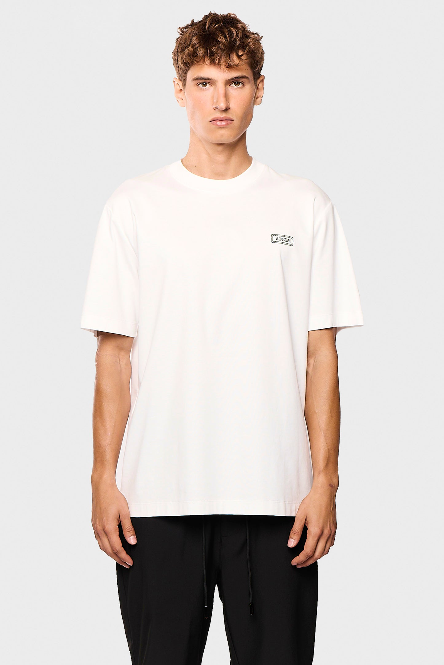 Mercerized 609 White T-Shirt