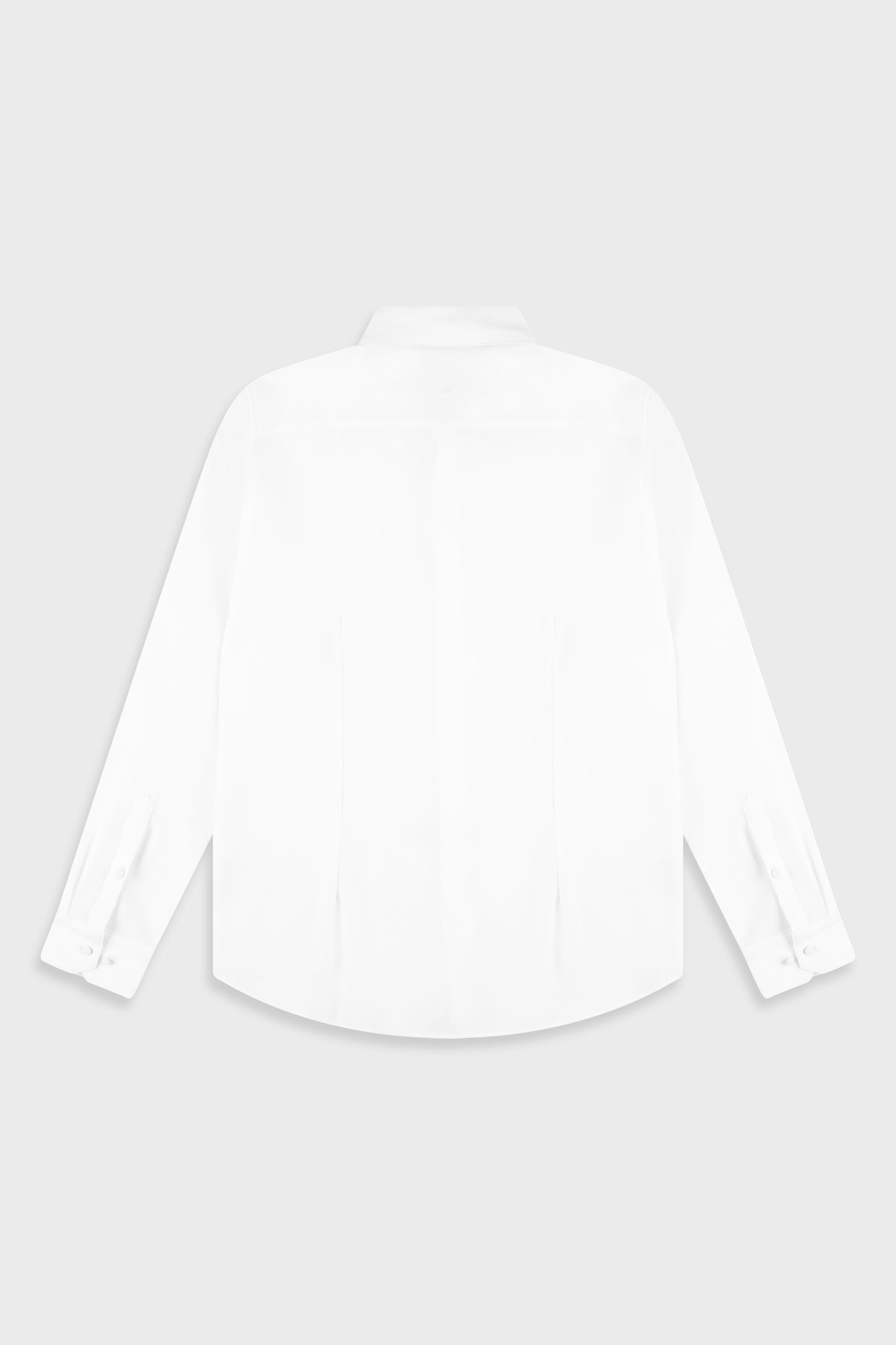 Wool Blend White 779 Button Shirt