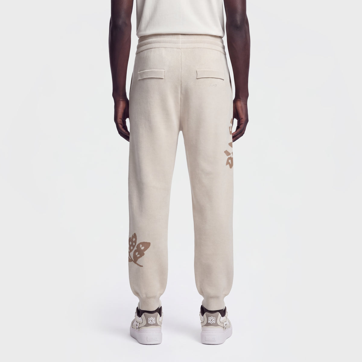 1127 Off White Knit Pant