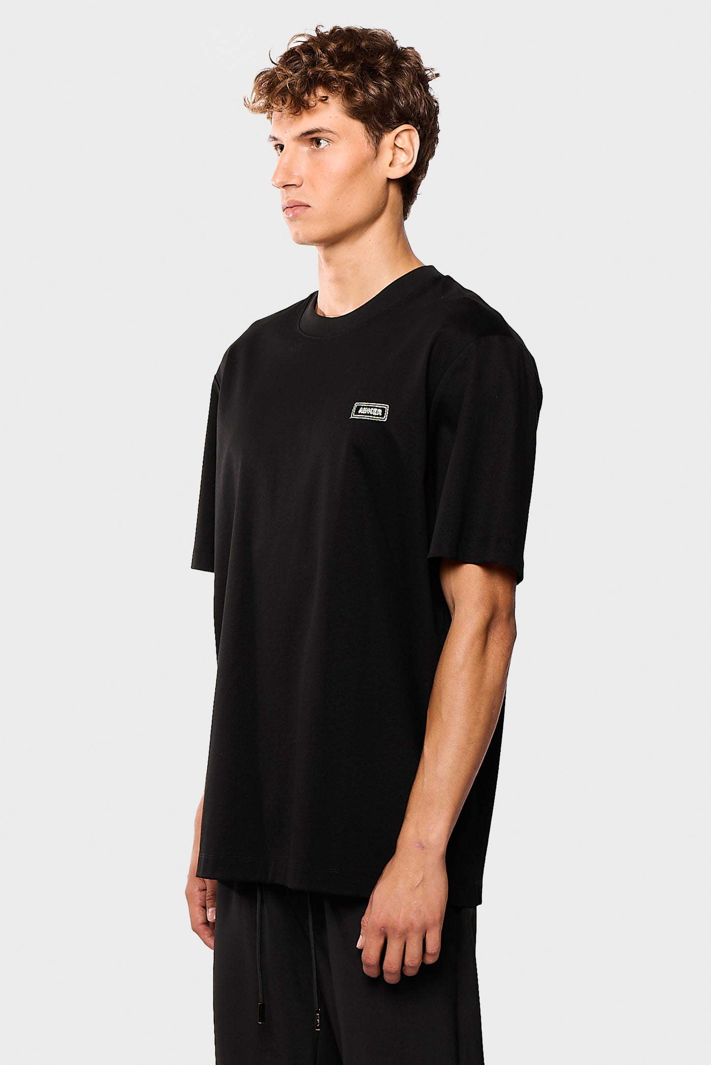 Mercerized 609 Black T-Shirt