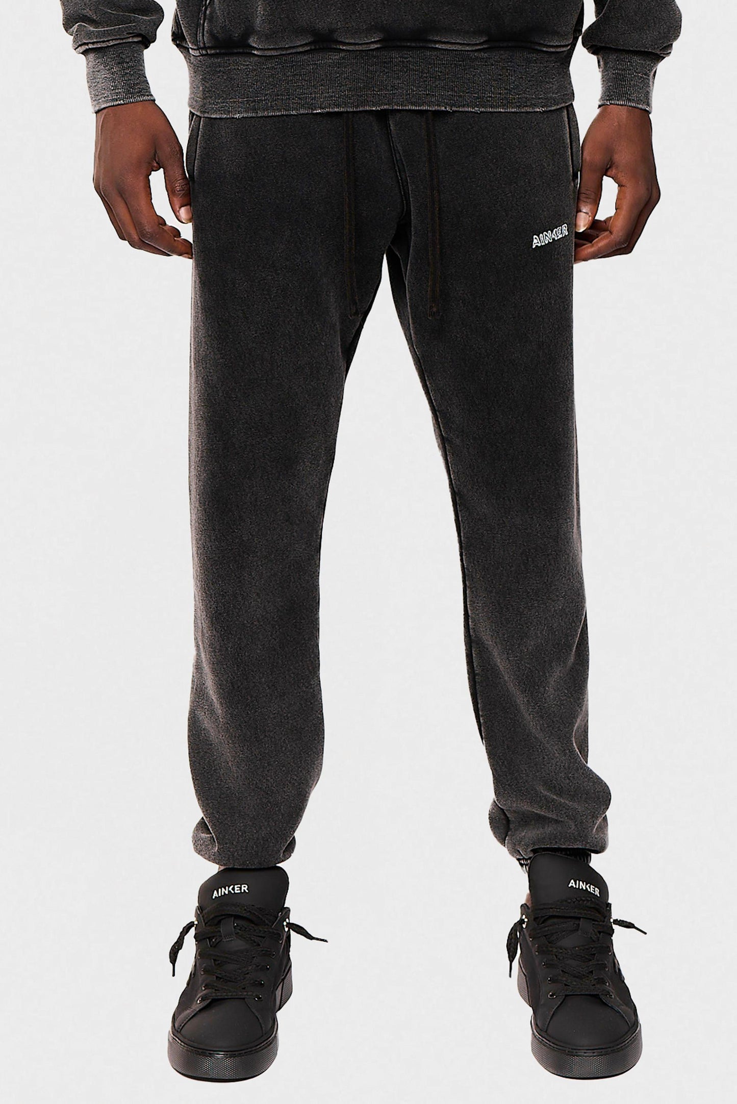 Black Wash 704 Sweatpants