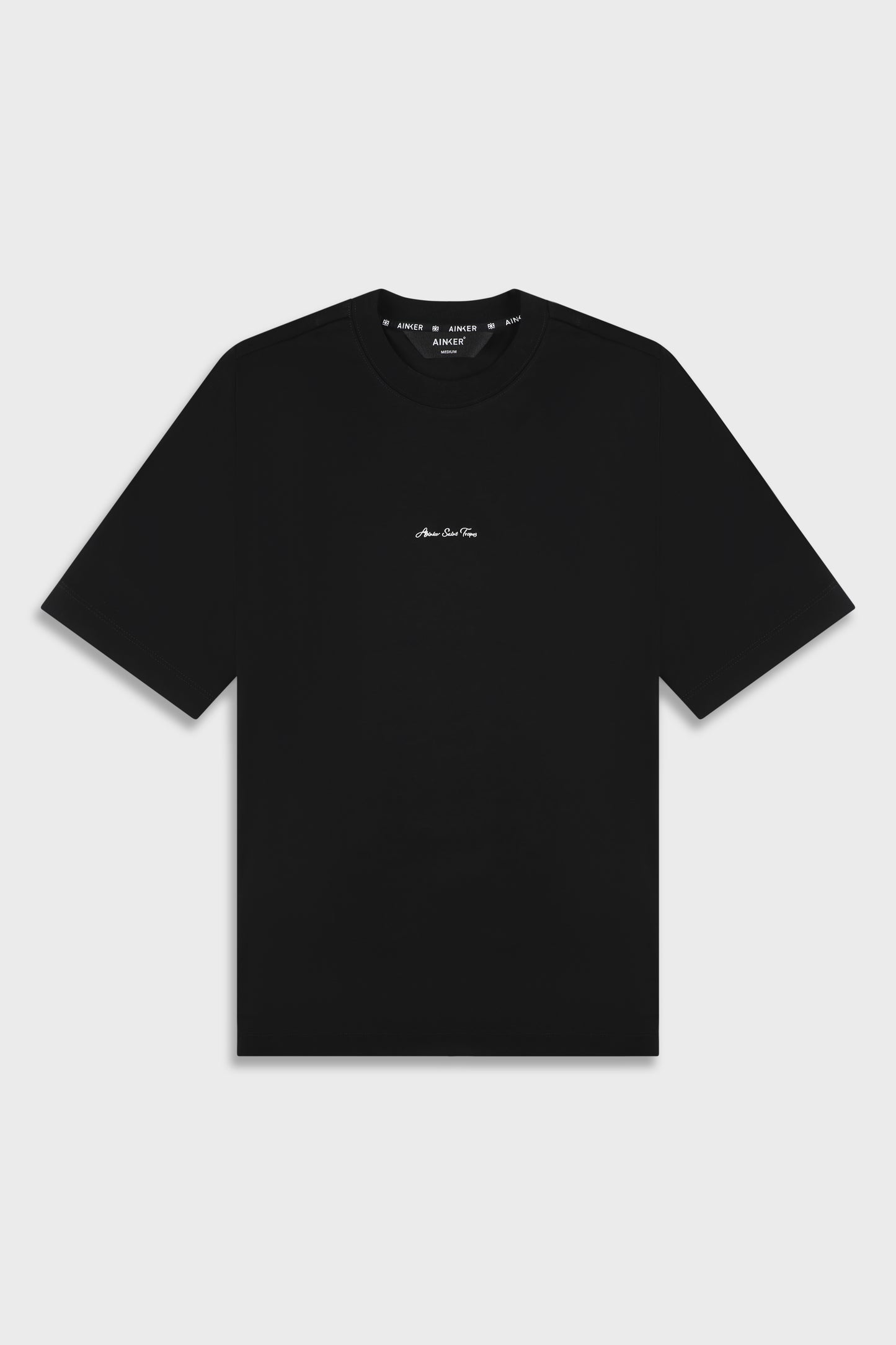 Mercerized 722 Black T-Shirt