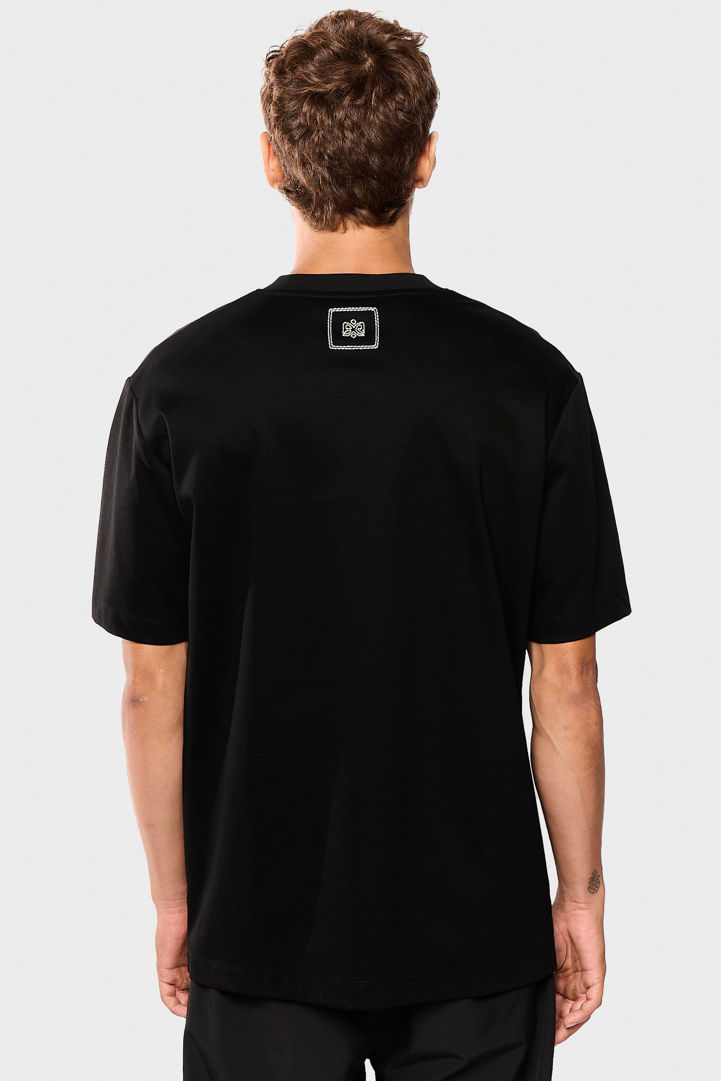 Mercerized 609 Black T-Shirt