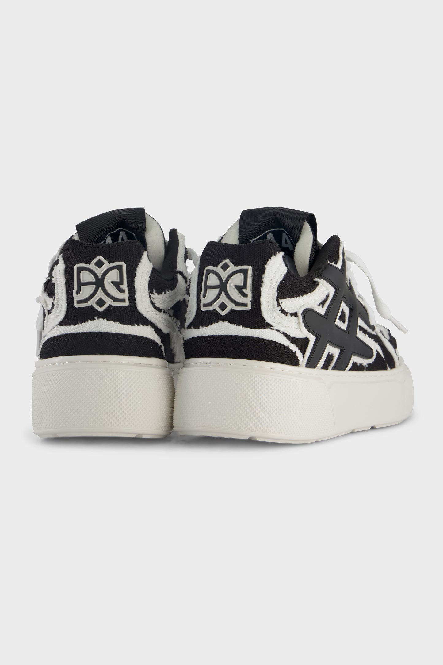 Backdoor Canvas Black White