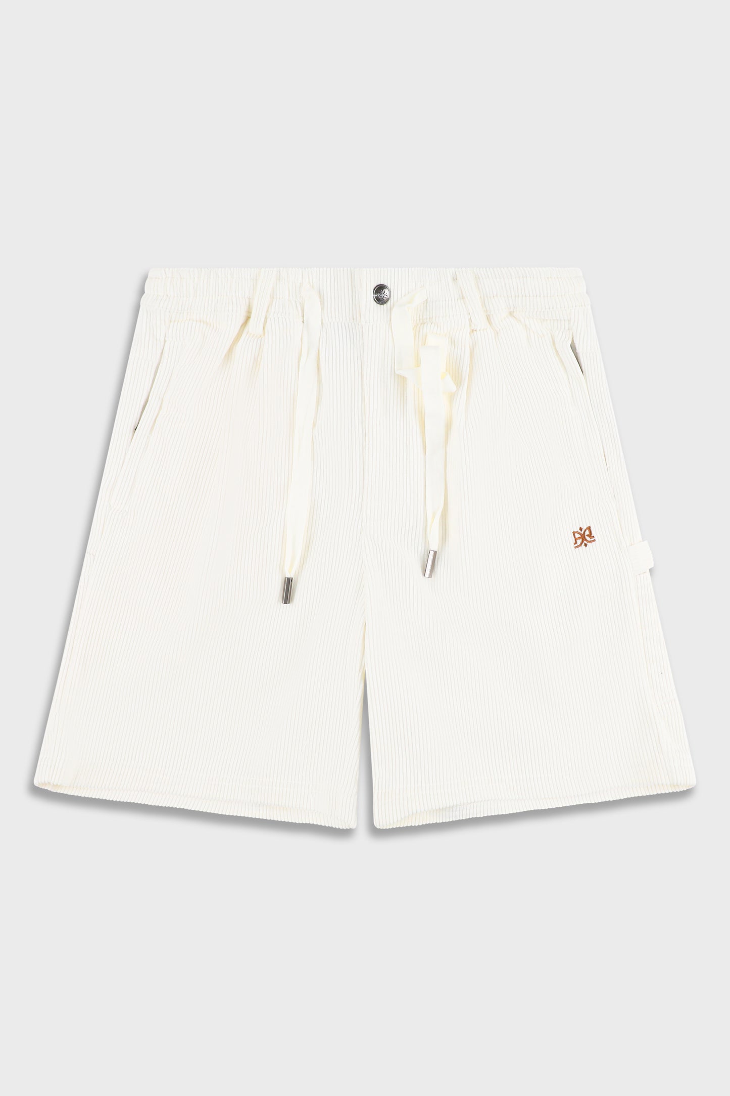 Wash Corduroy 708 White Short