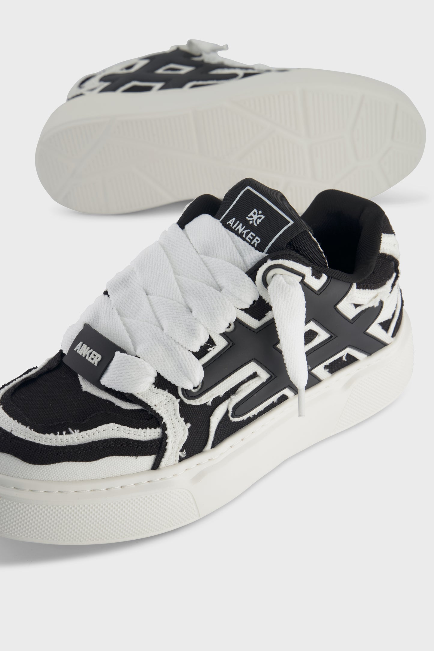 Backdoor Canvas Black White