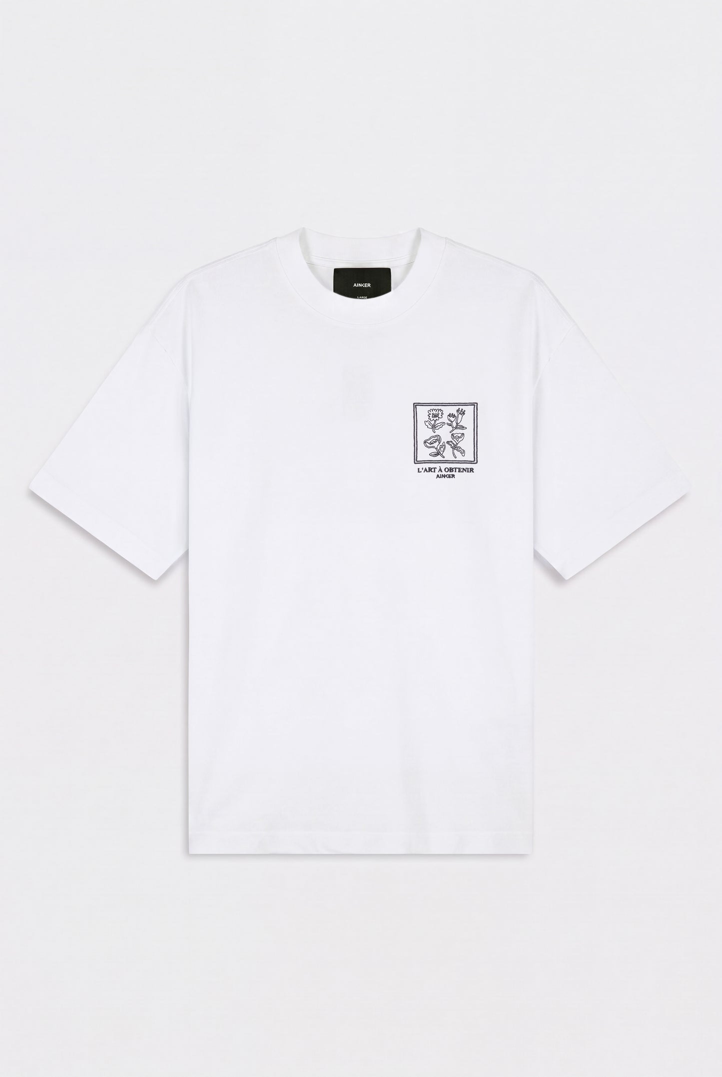 Mercerized 1149 White T-Shirt