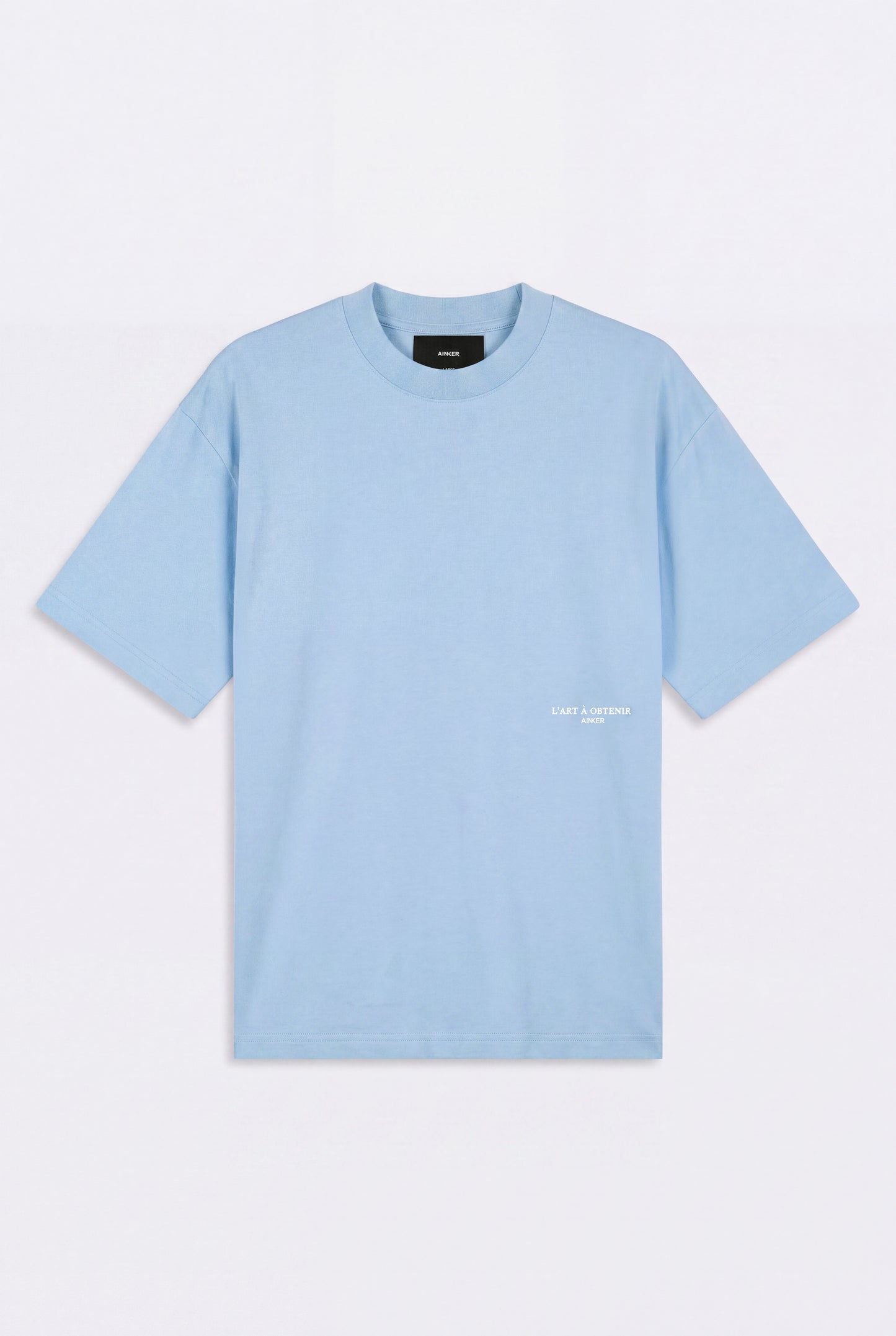 Mercerized 1132 Light Blue T-Shirt
