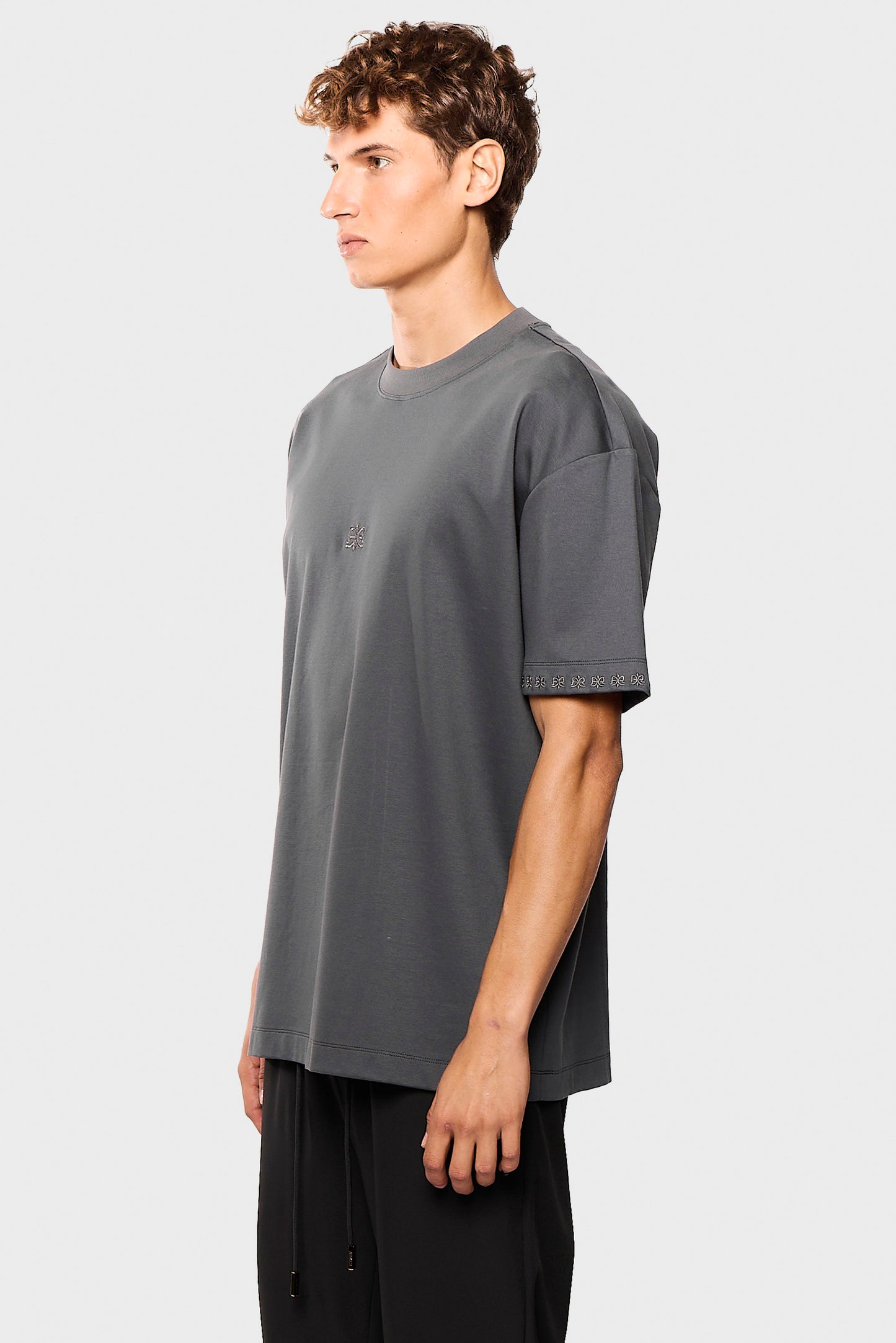 Mercerized 676 Gray T-Shirt