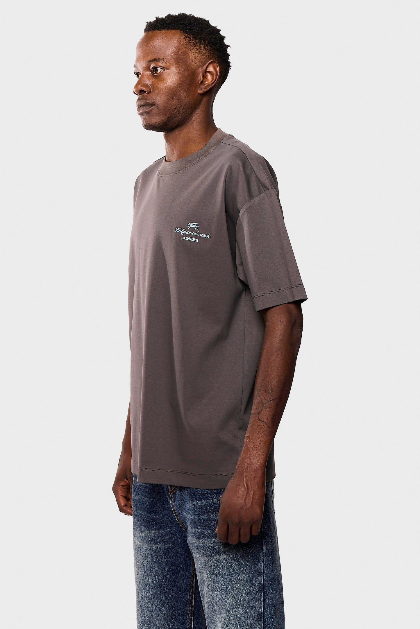 Mercerized 544 D.gray T-Shirt