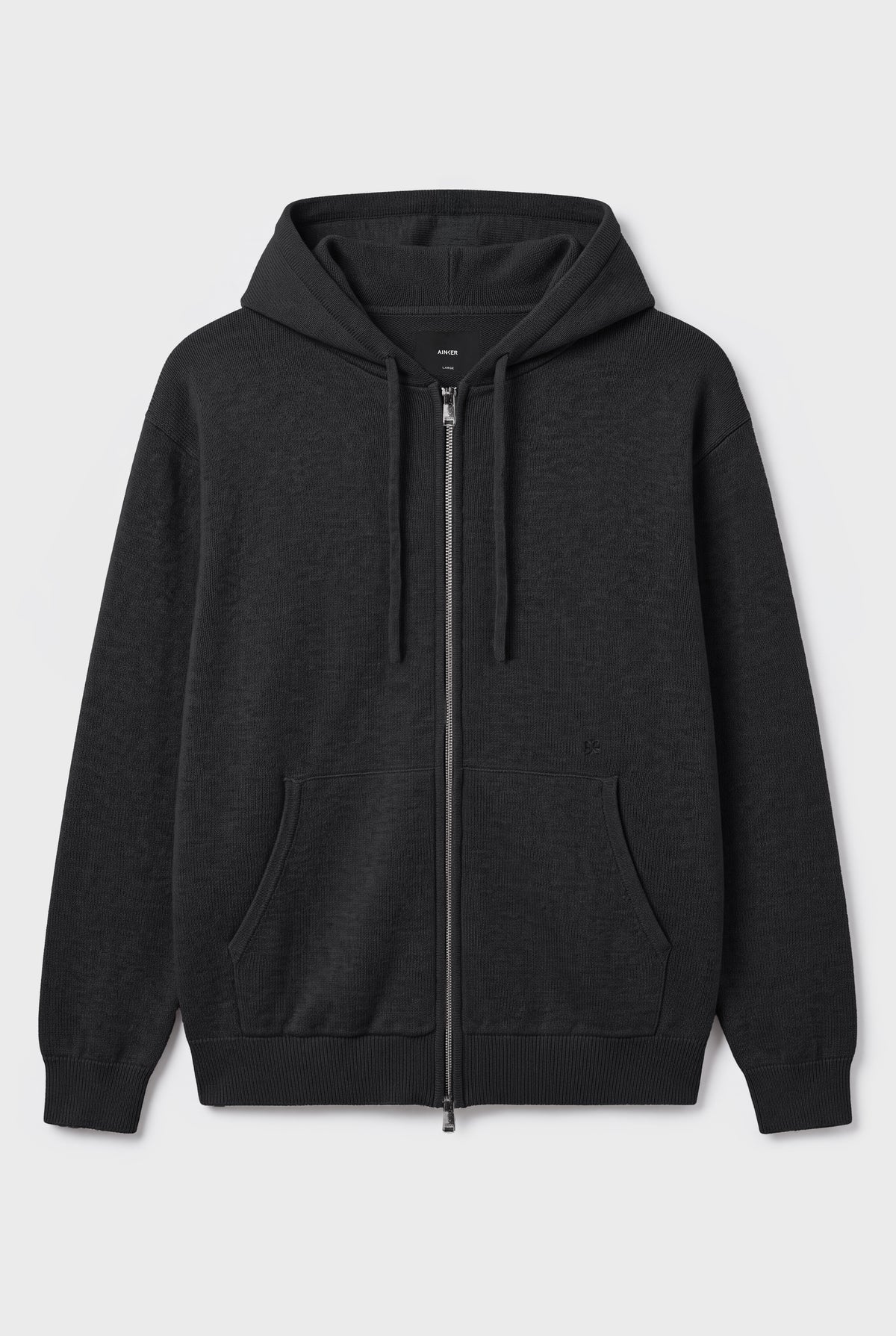1126 Black Cashmire Hoodie