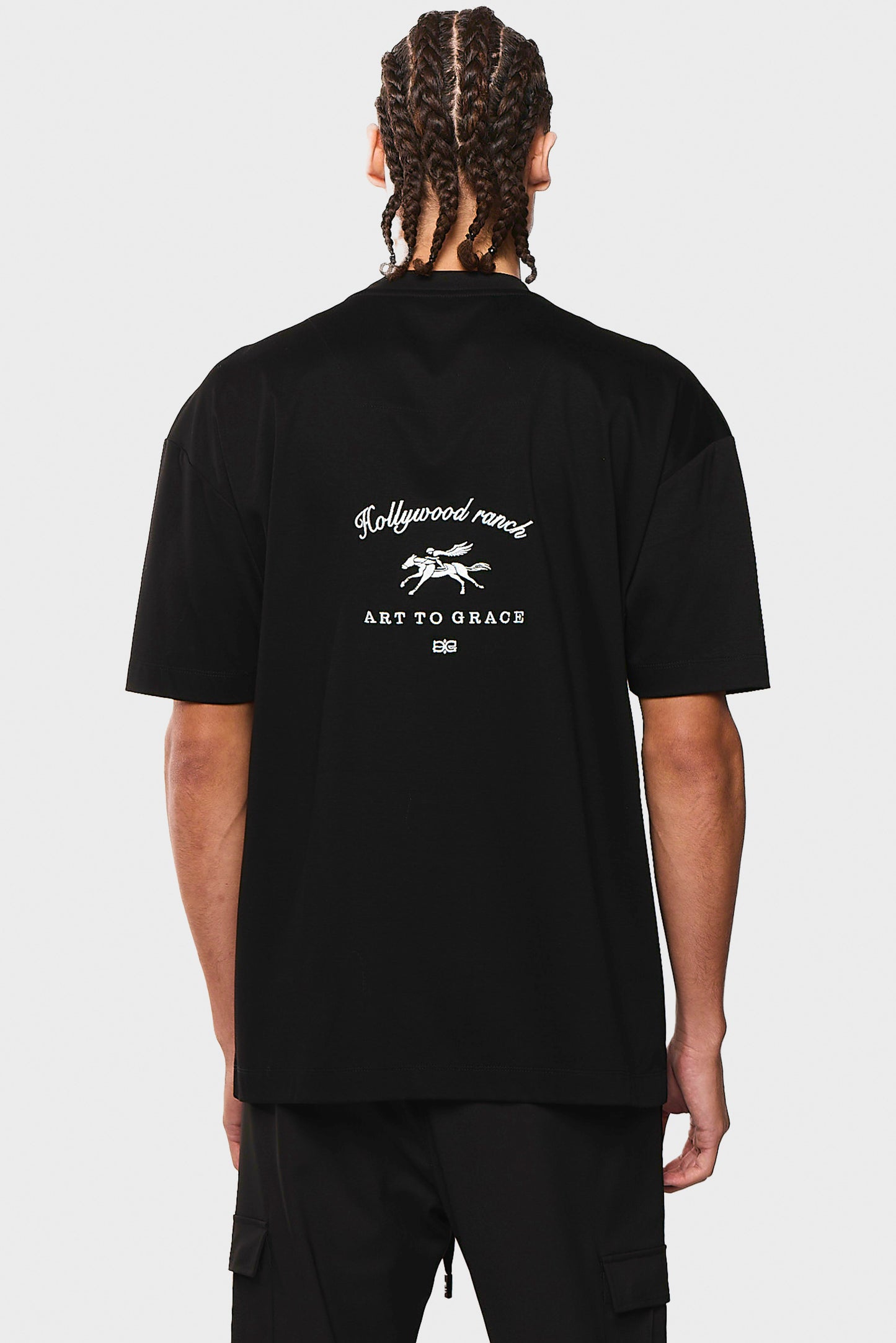 Mercerized 544 Black T-Shirt