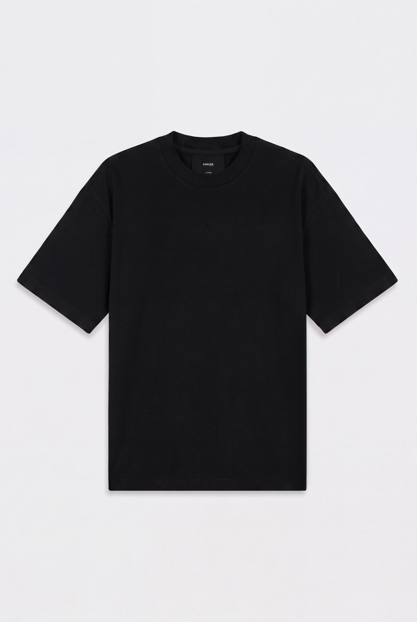 Mercerized 1029 Black T-Shirt