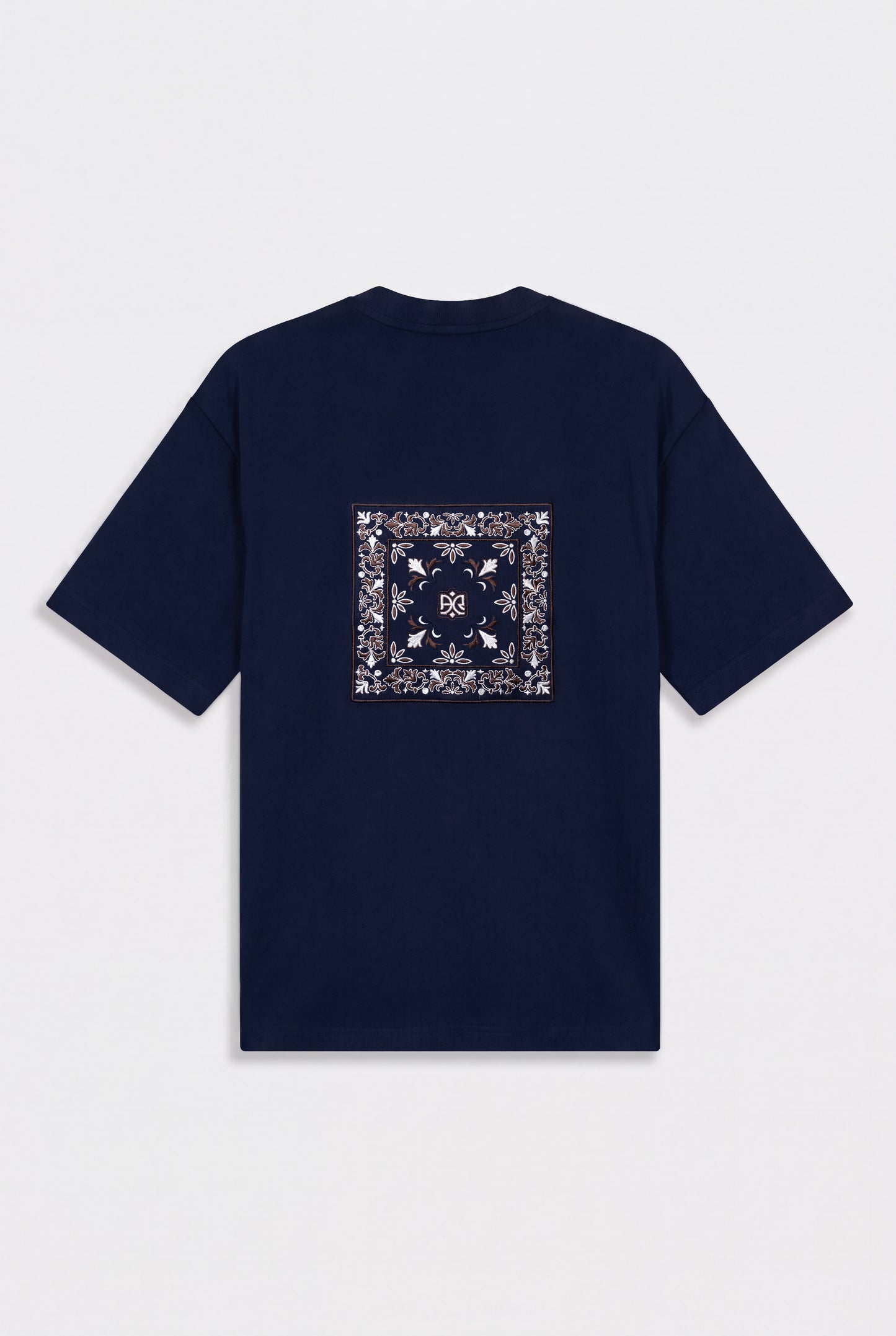 Mercerized 1116 Navy T-Shirt