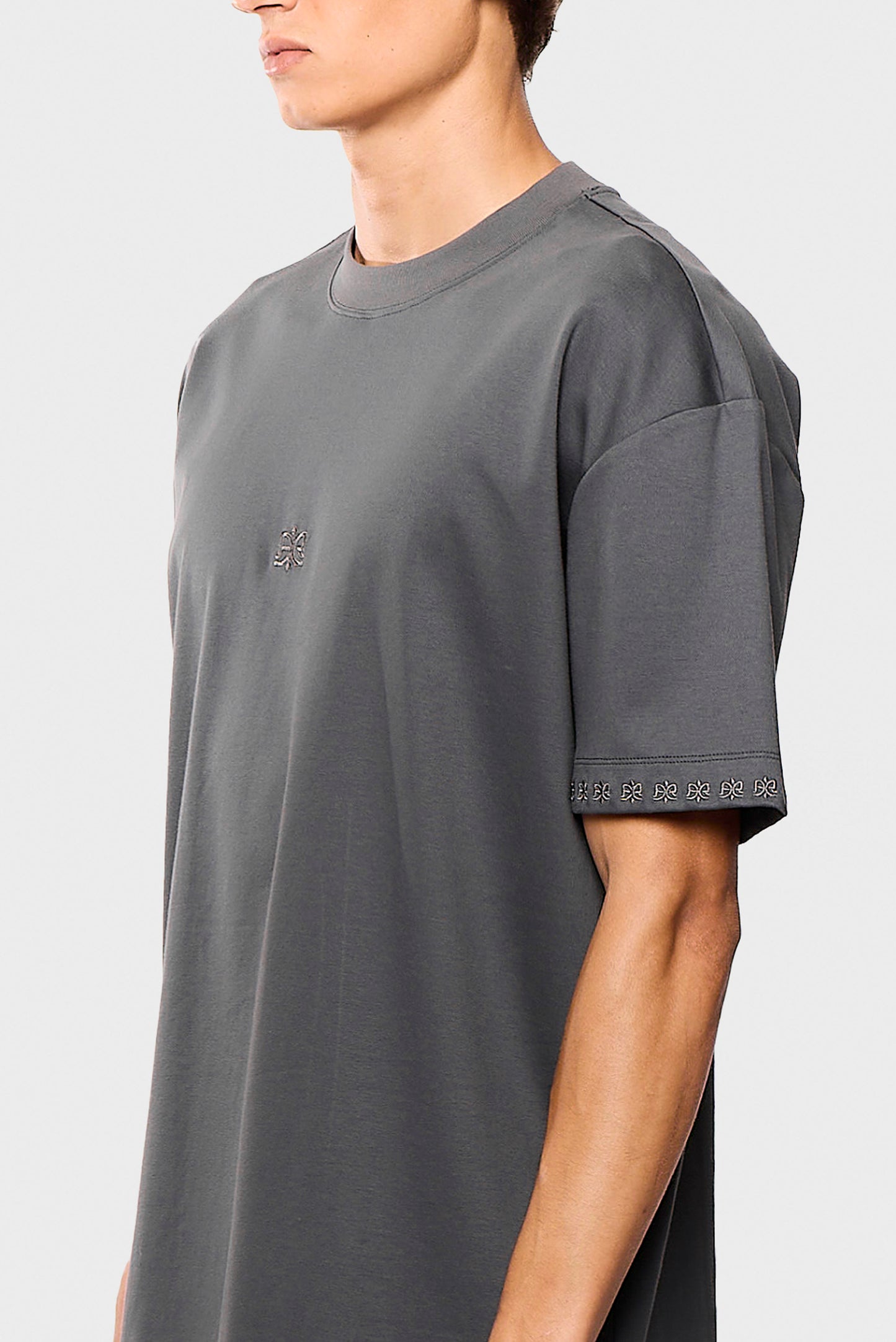 Mercerized 676 Gray T-Shirt