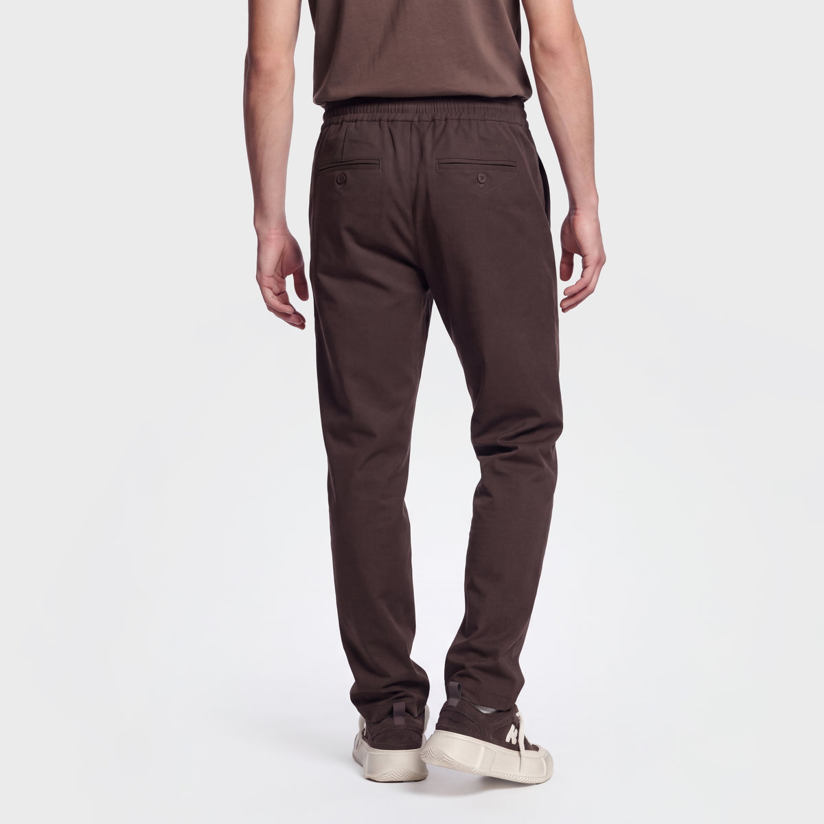 Wool Blend 1081 Brown Pant