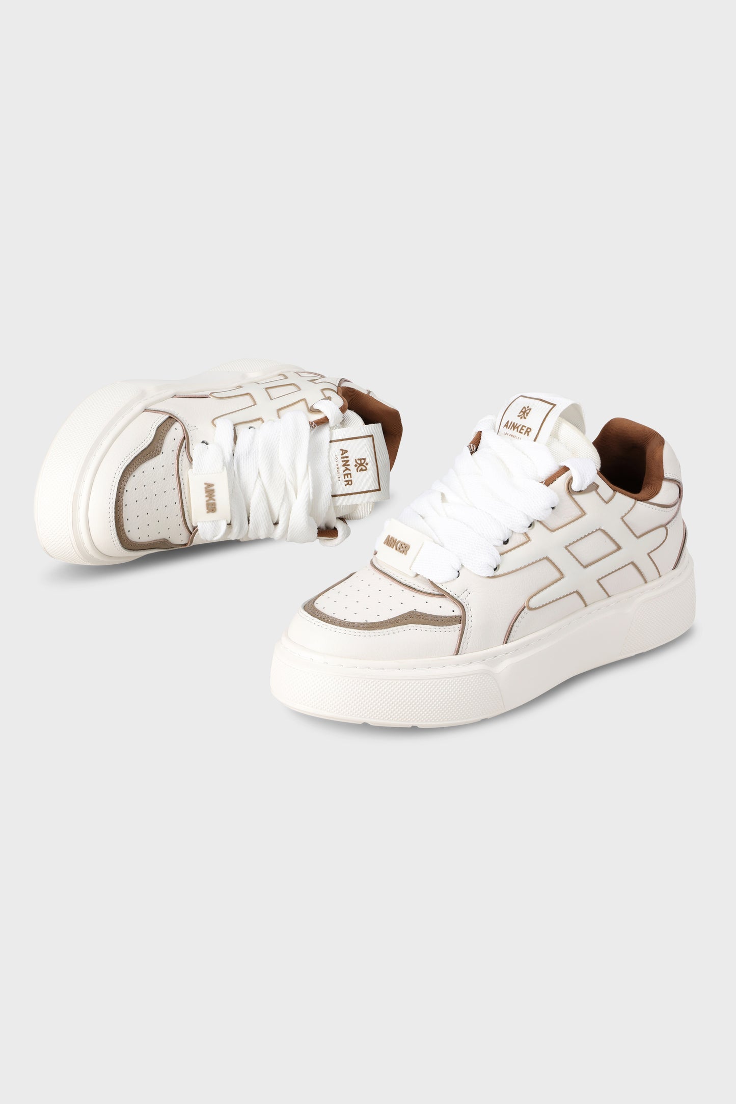Backdoor Leather White Mocha