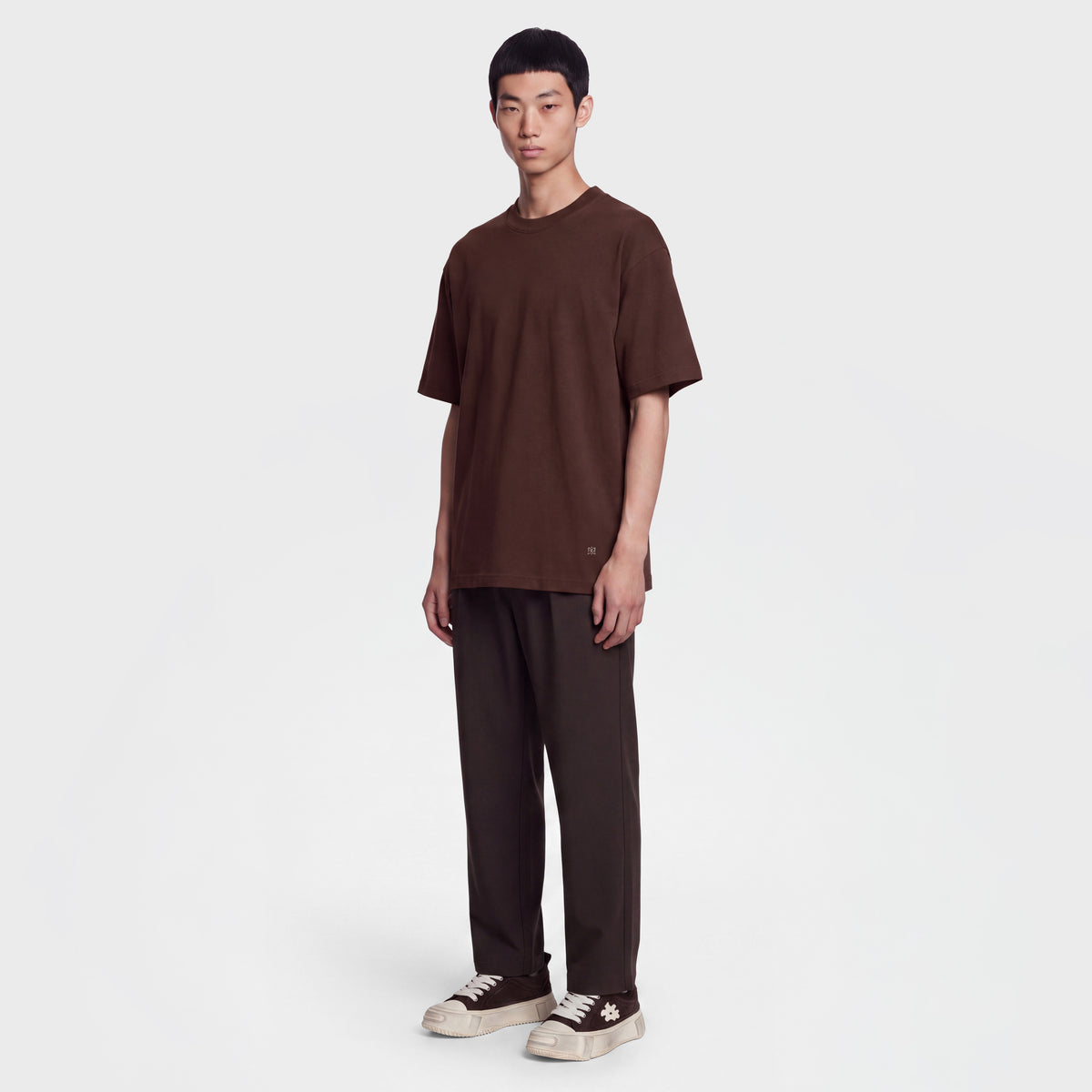 Mercerized 1008 Brown  T-Shirt