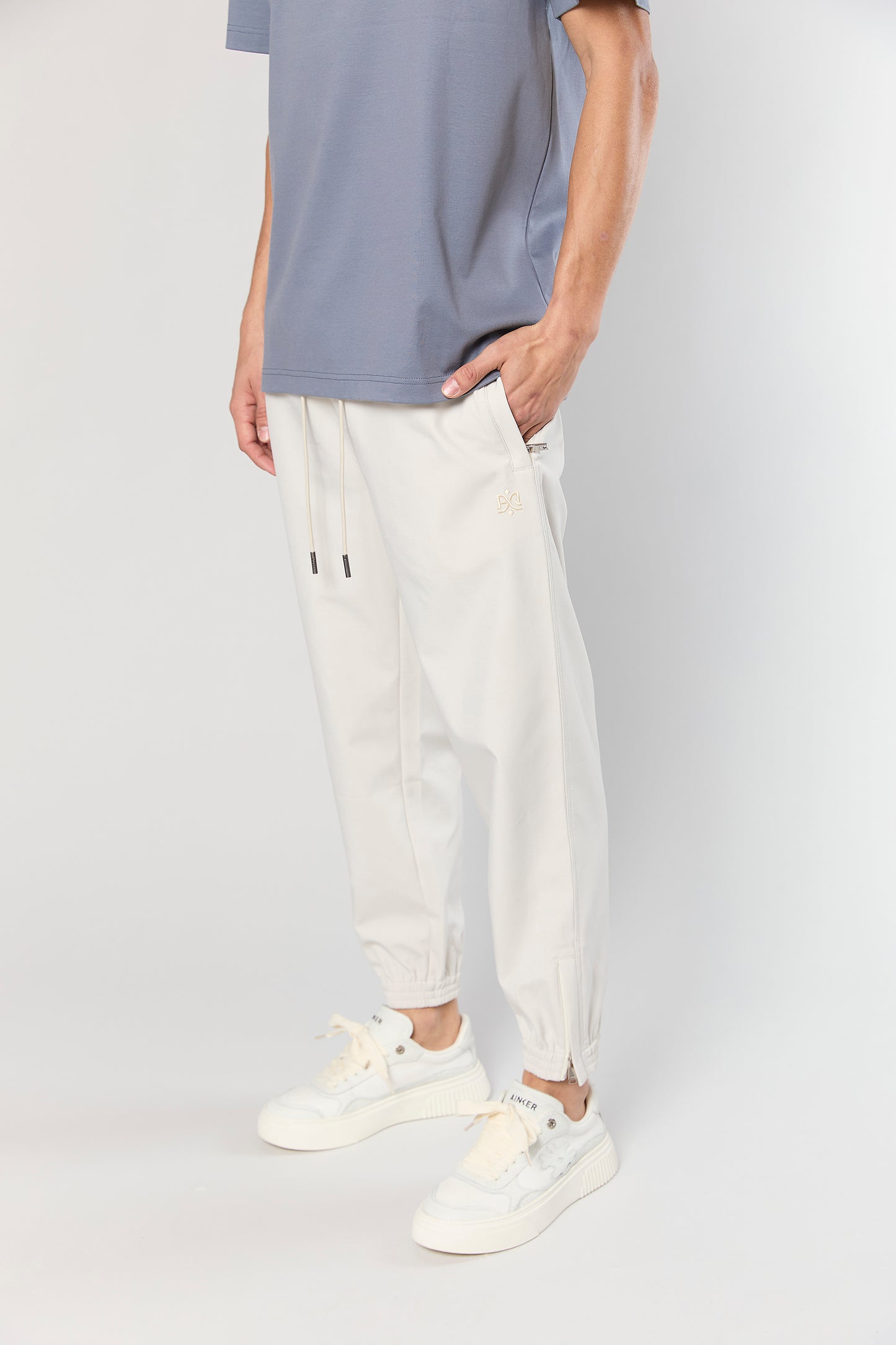 Jogger 831 Light Gray Pants