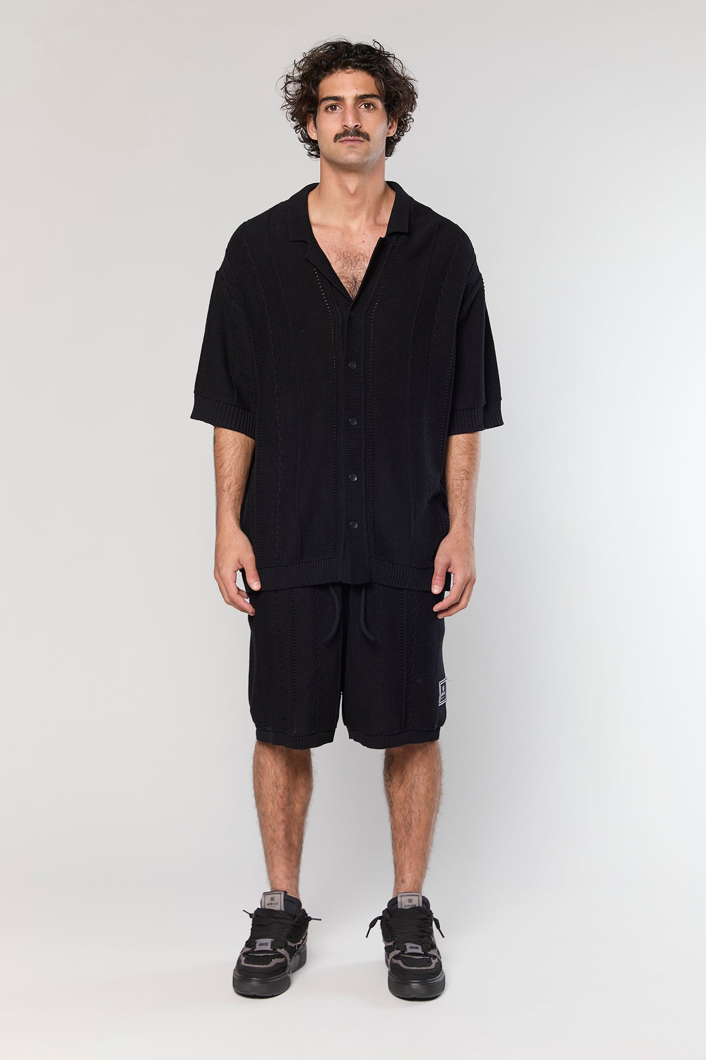 Black Knit 720 Shirt