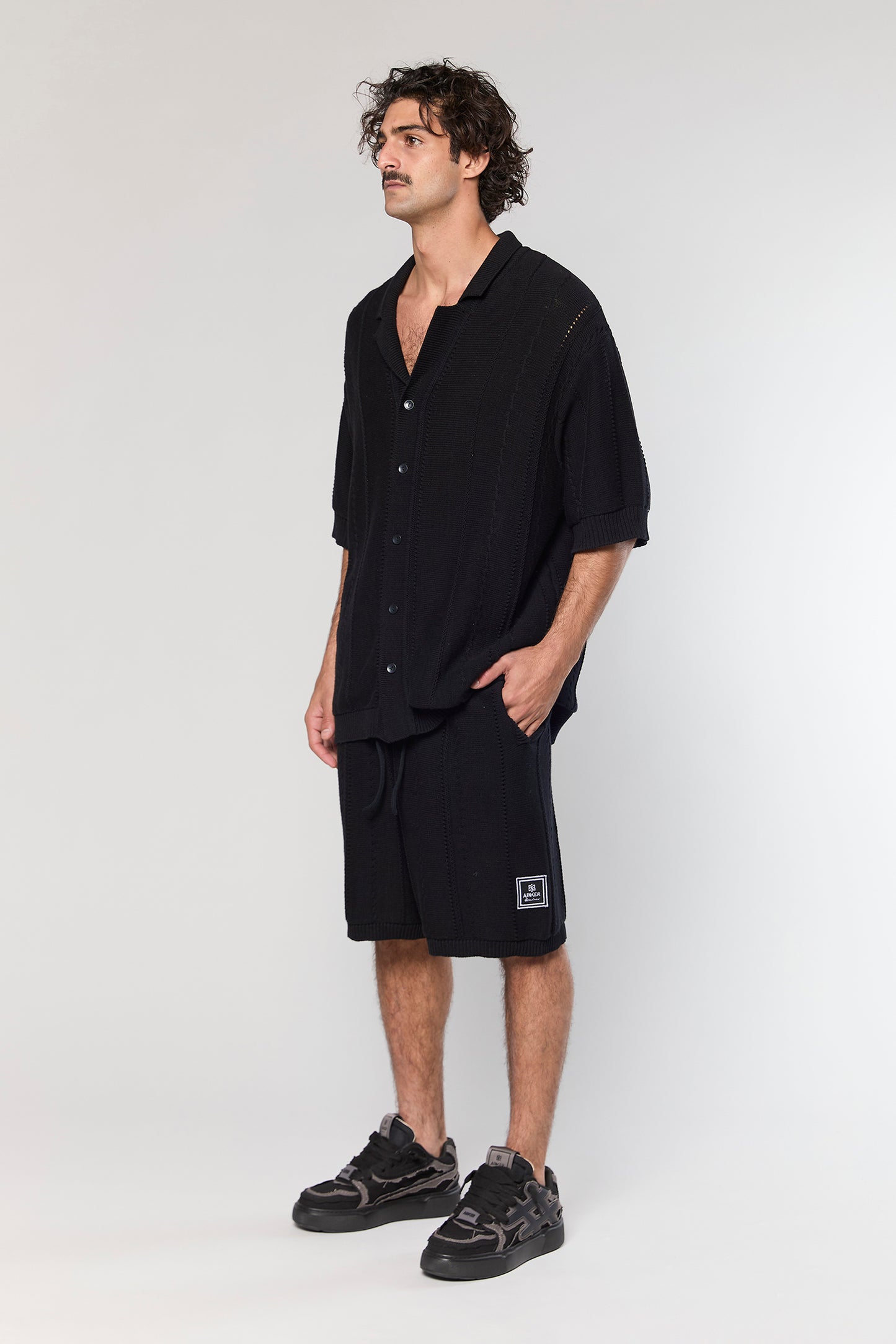 Black Knit 720 Shirt