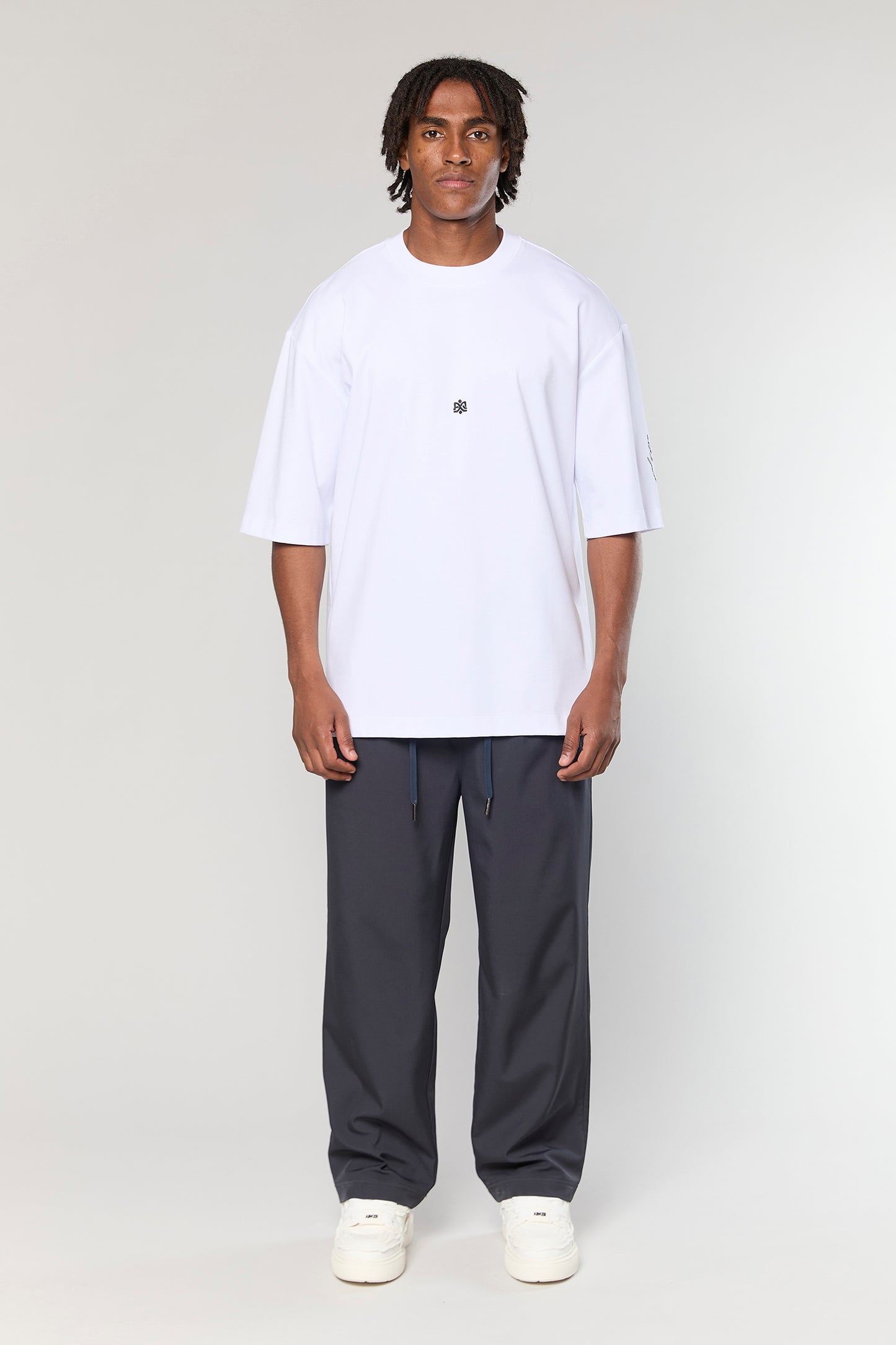 Mercerized 858 White T-Shirt