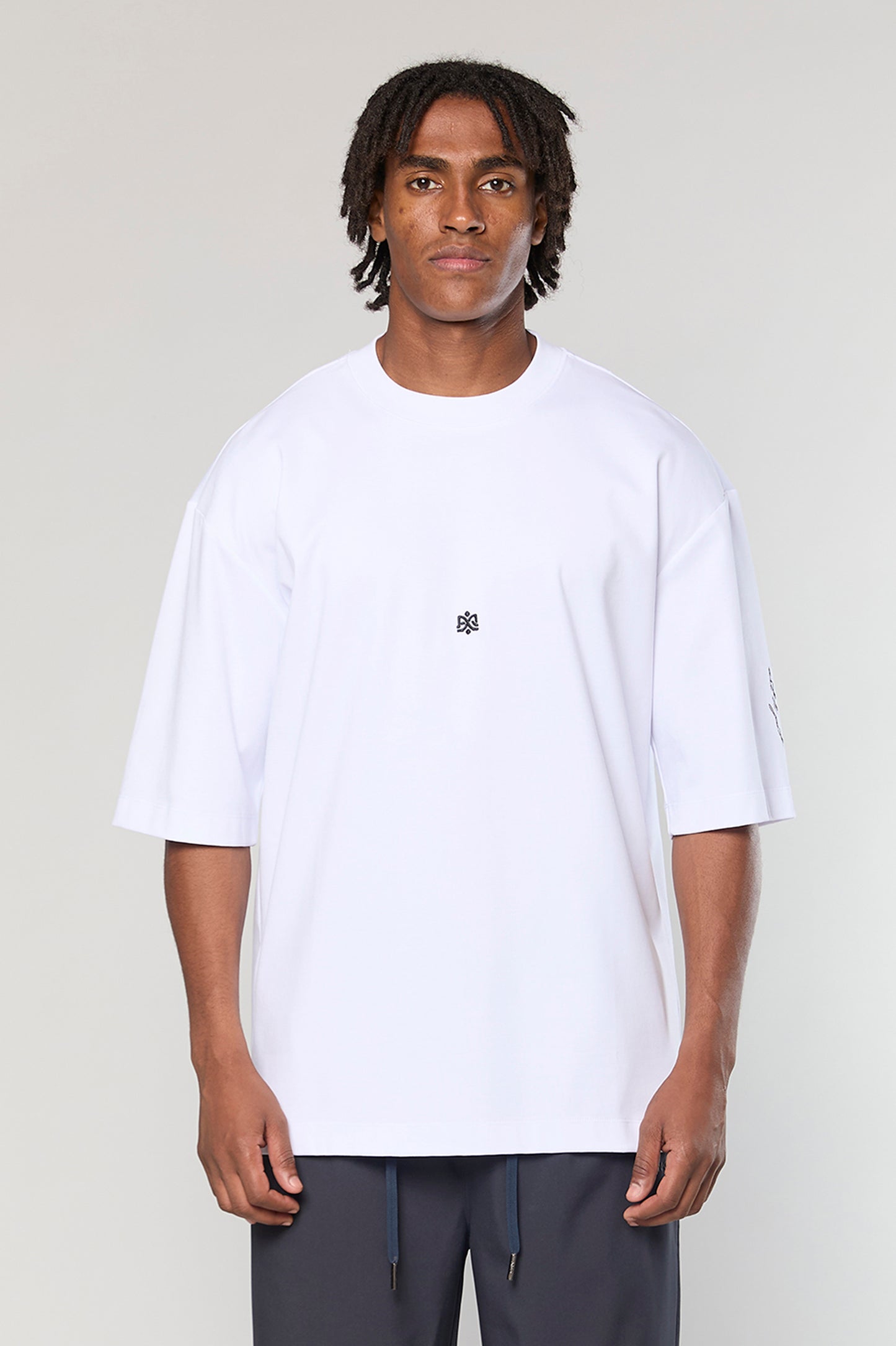 Mercerized 858 White T-Shirt
