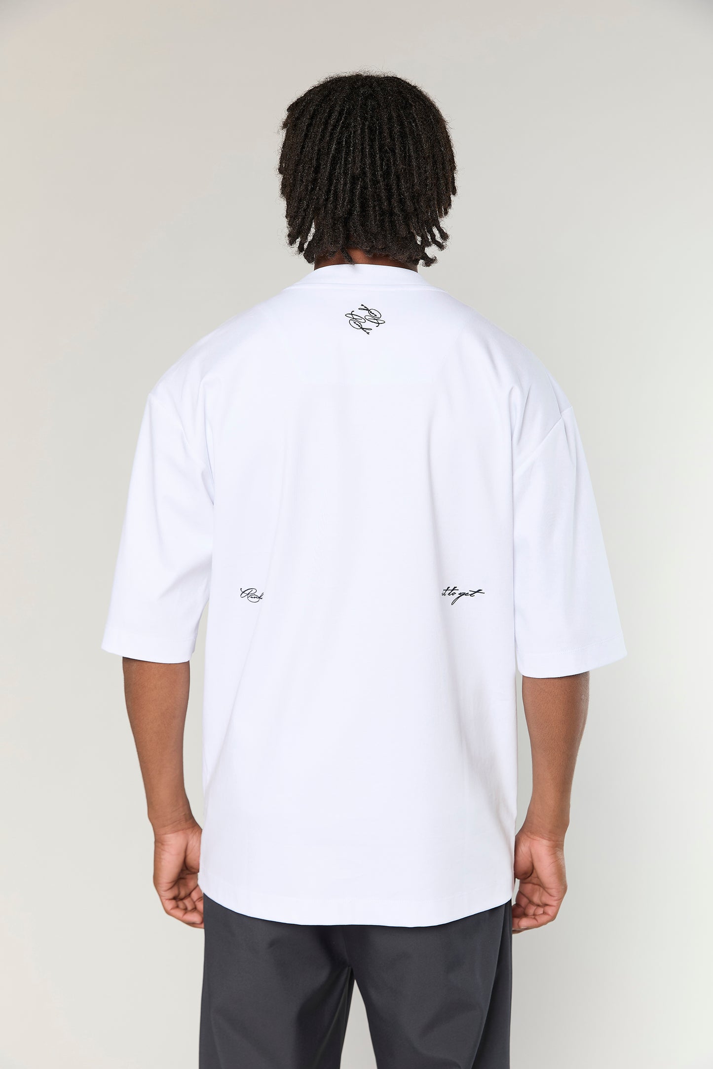 Mercerized 858 White T-Shirt