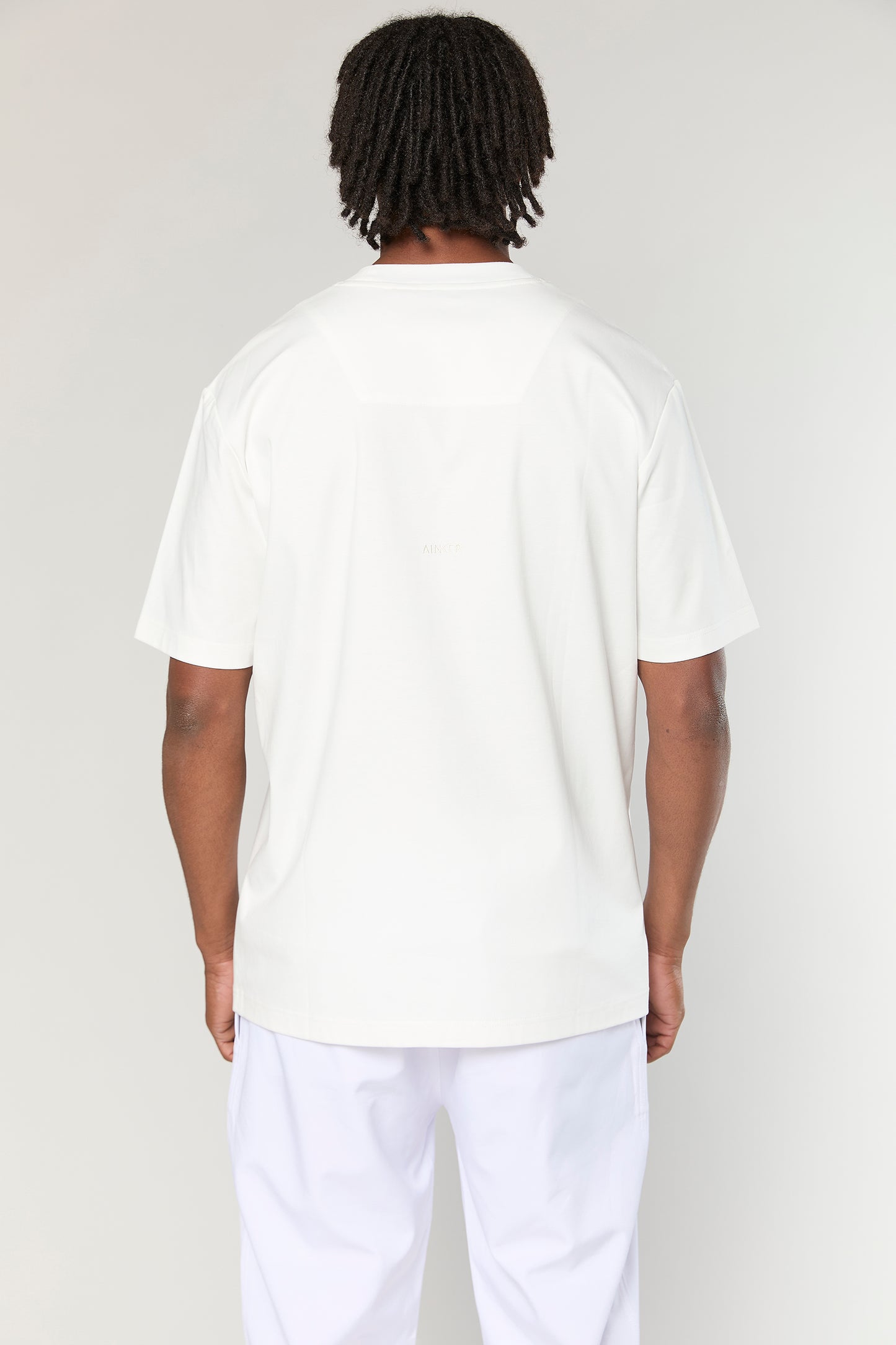 Mercerized 743 White T-Shirt