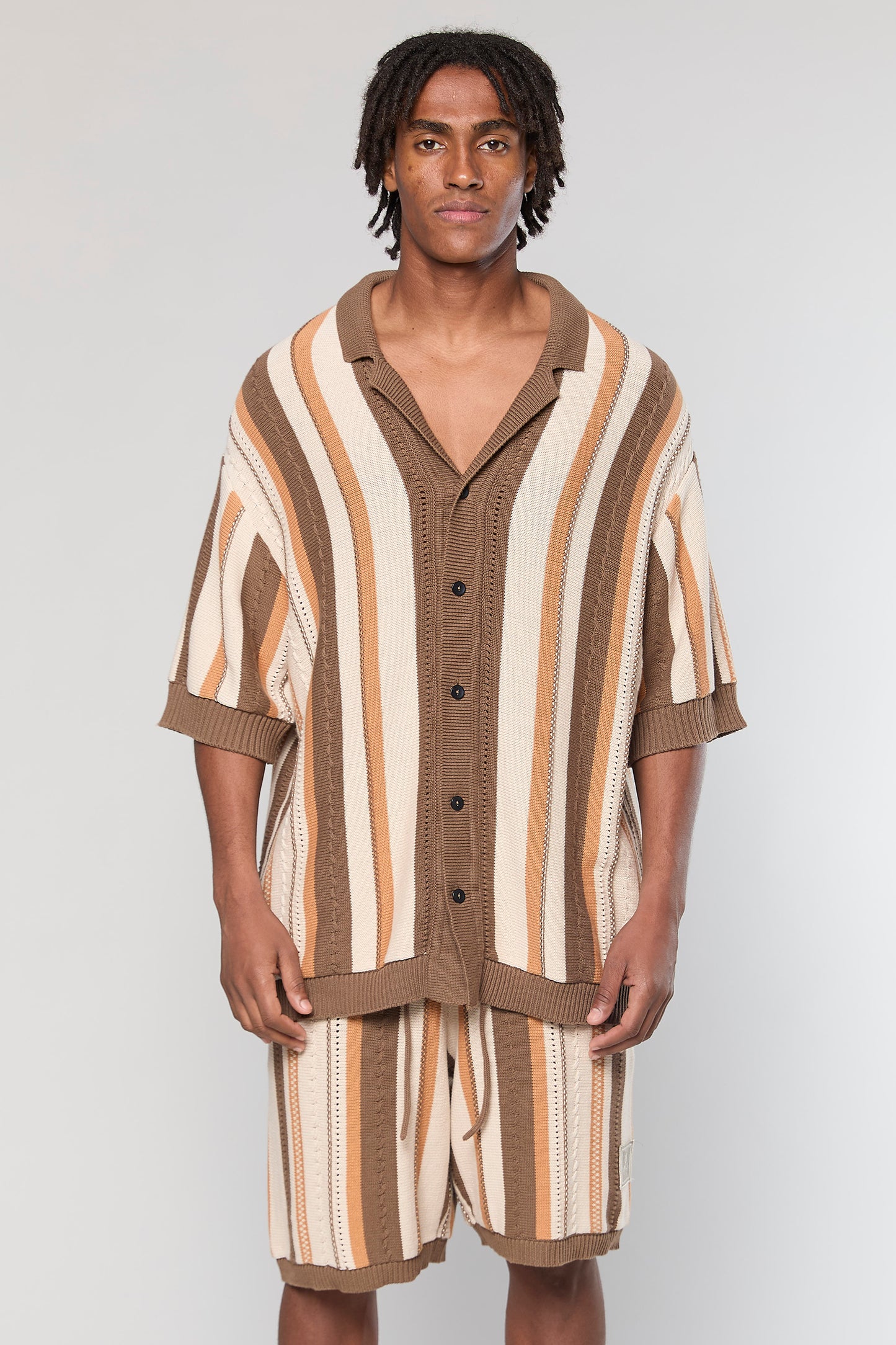 Brown Knit 720 Shirt