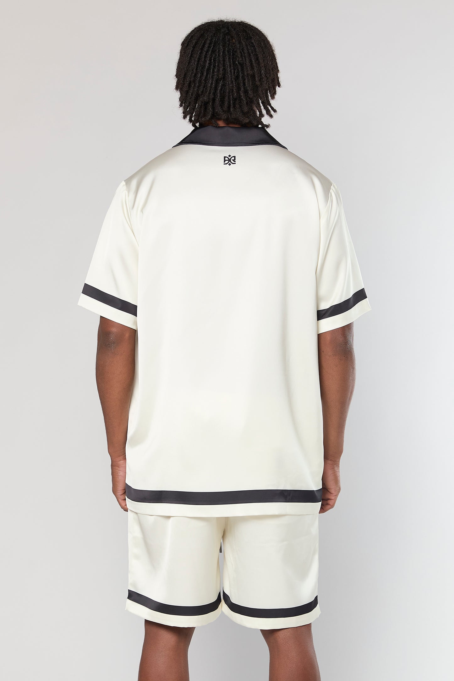 Satin 841 White Shirt