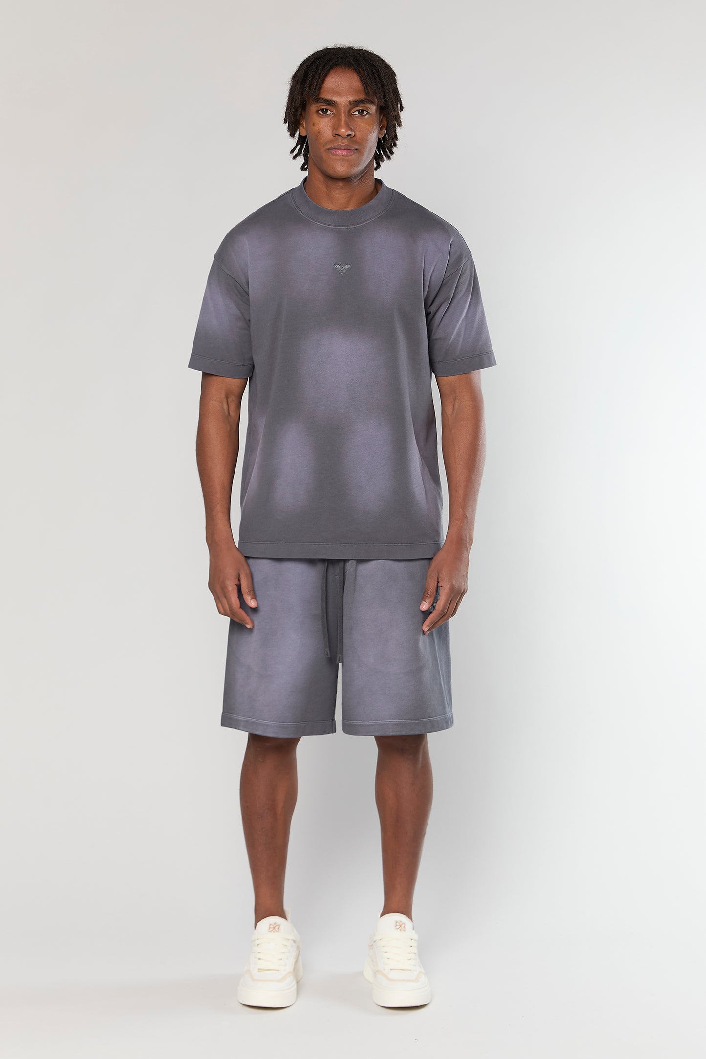 856 Gray Wash Short Pant