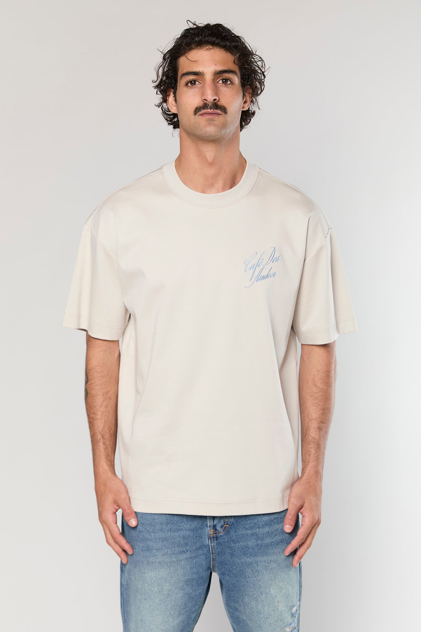 Mercerized 806 Gray T-Shirt